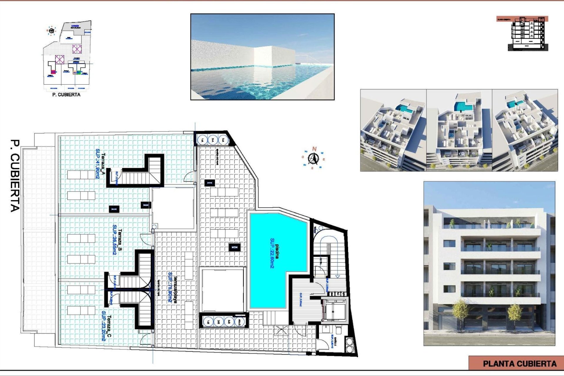 Nowy budynek - Daszek -
Torrevieja - Centro