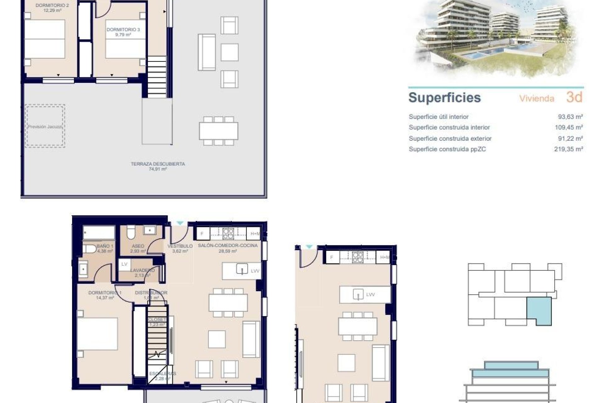 Nowy budynek - Daszek -
Villajoyosa - Playa del Torres