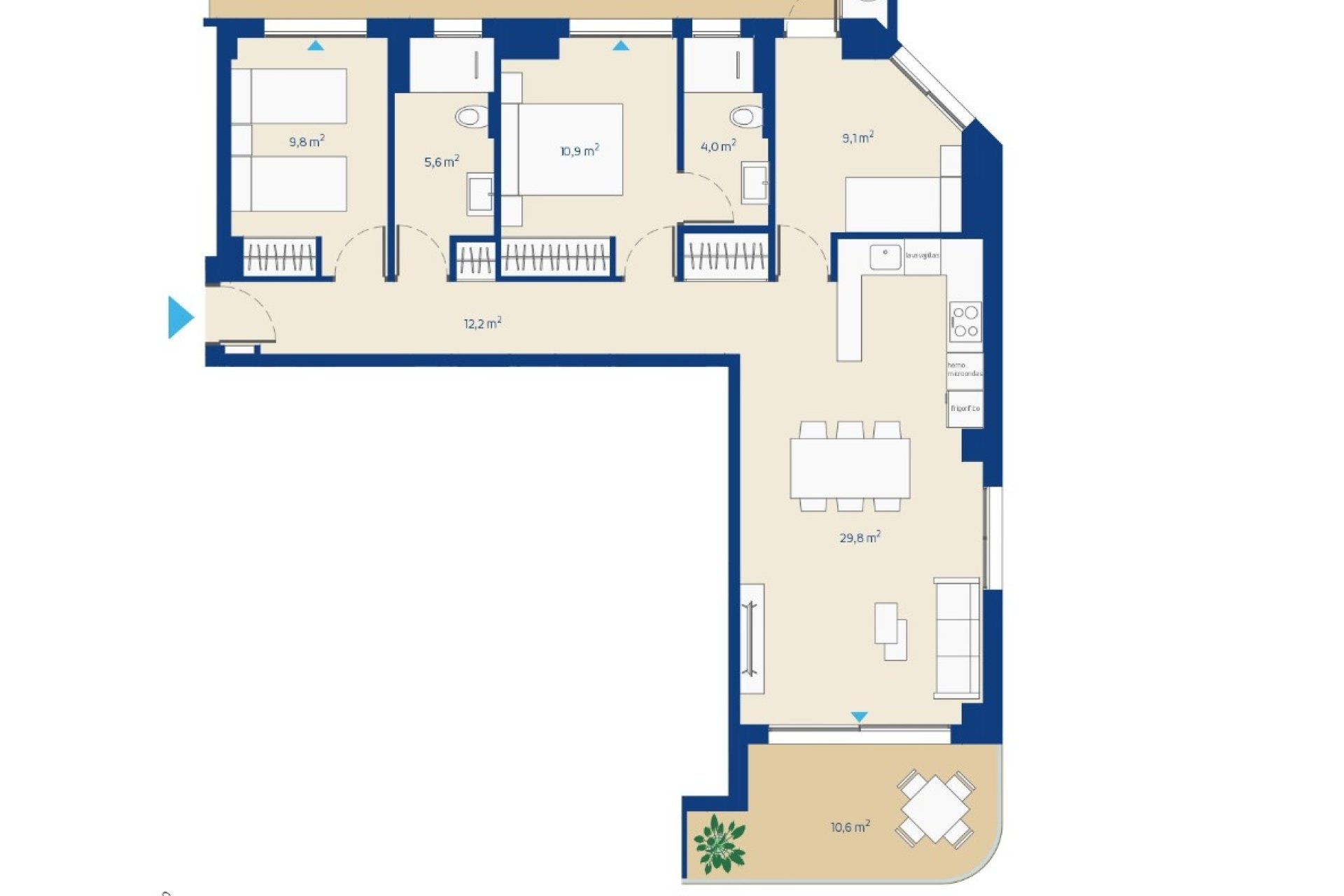 Nowy budynek - Mieszkanie -
Villajoyosa - Cala Mallaeta