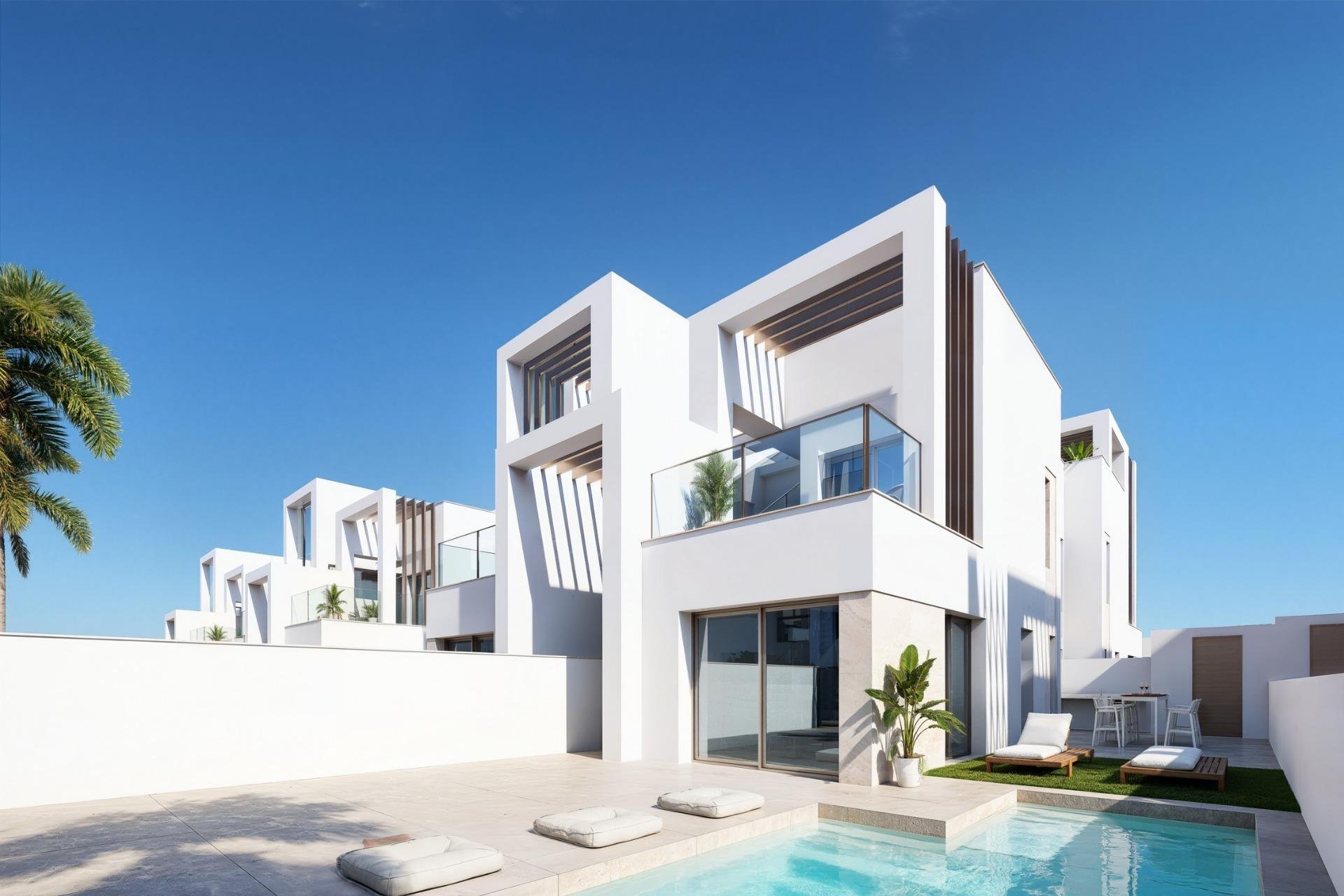 Nowy budynek - Quad House -
Los Alcazares - Serena Golf