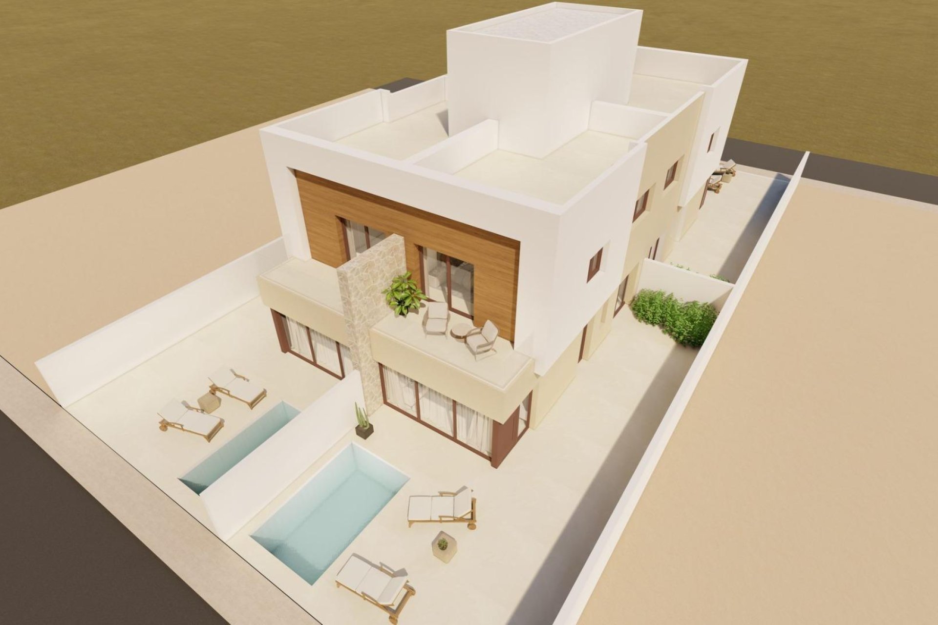Nowy budynek - Quad House -
San Javier - pueblo