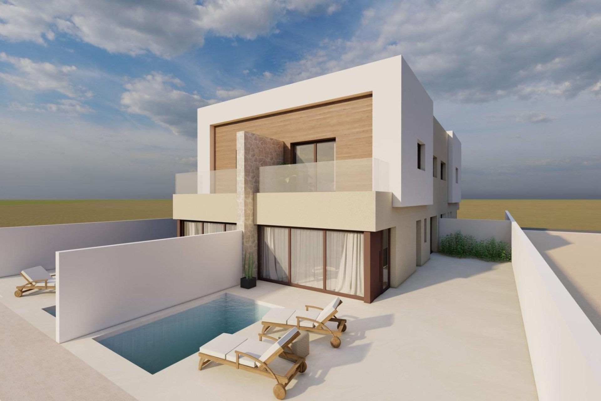 Nowy budynek - Quad House -
San Javier - pueblo
