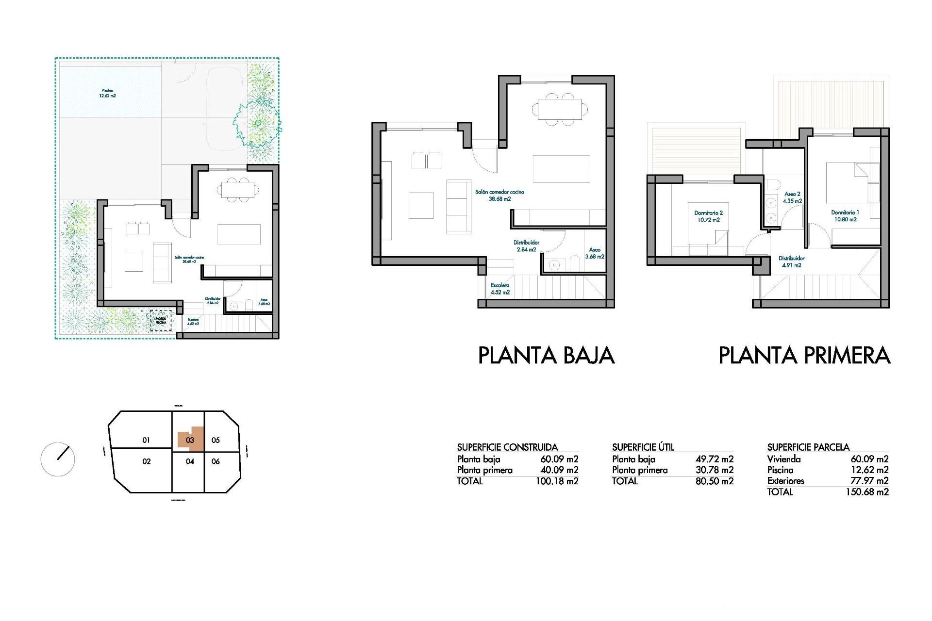 Nowy budynek - Quad House -
Torre Pacheco - El Alba
