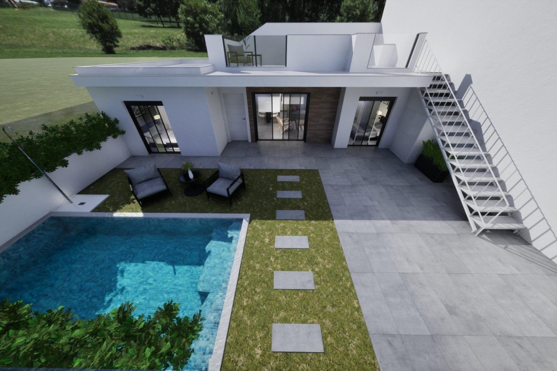 Nowy budynek - Quad House -
Torre Pacheco - pueblo