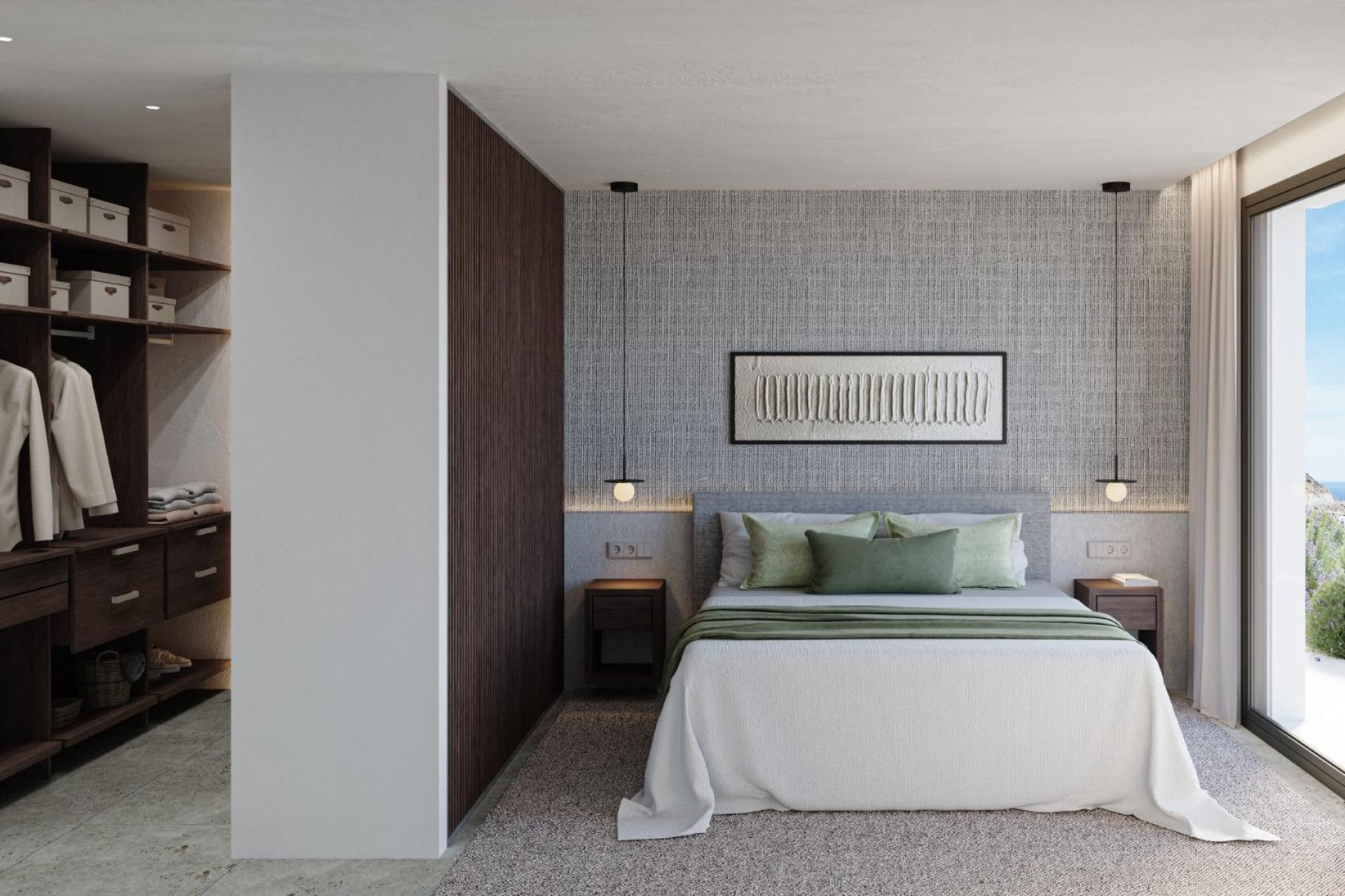 Nowy budynek - Semi penthouse -
