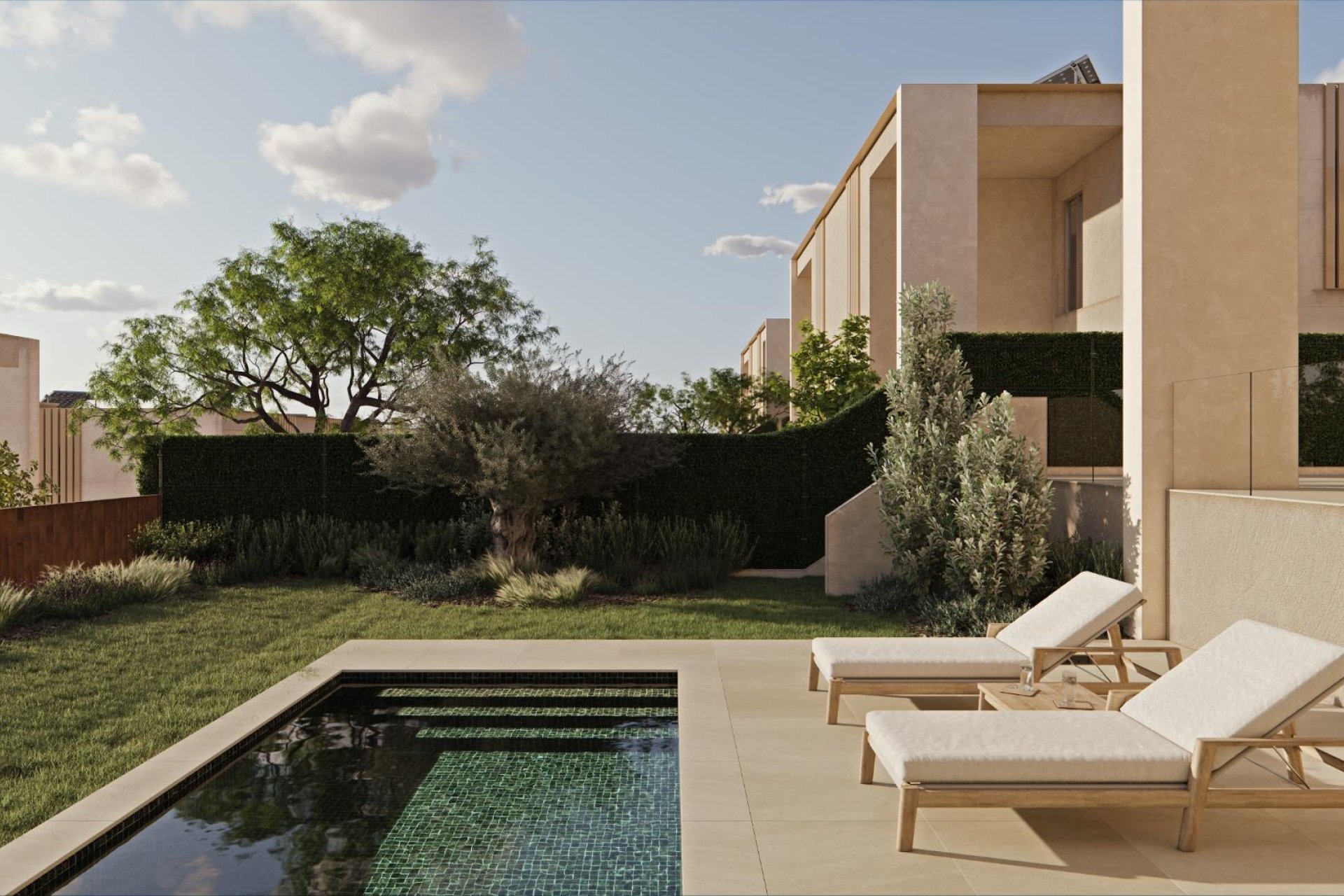 Nowy budynek - Semidetached -
