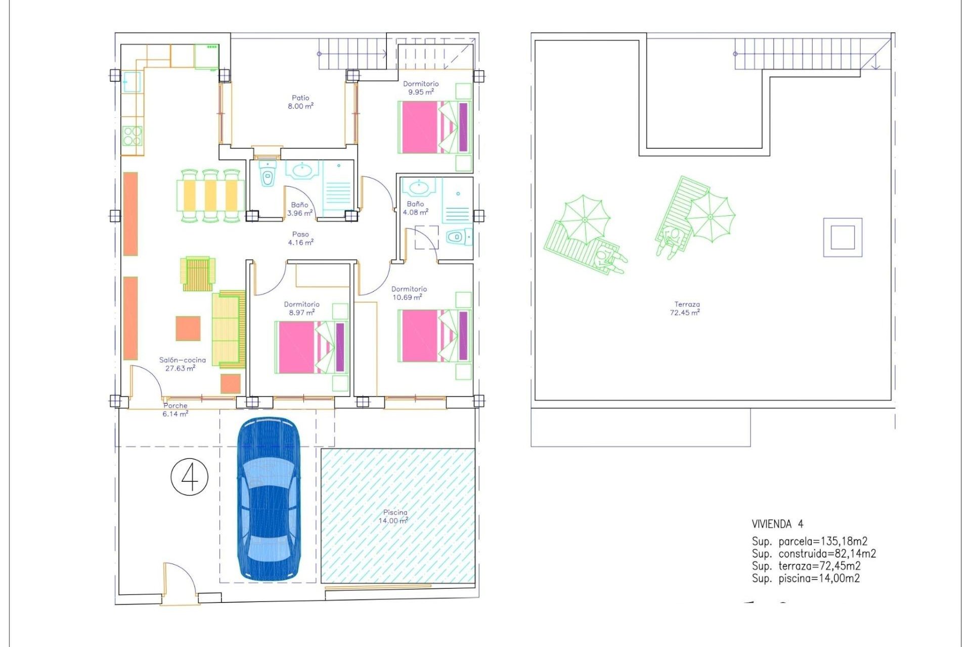 Nowy budynek - town house -
Avileses