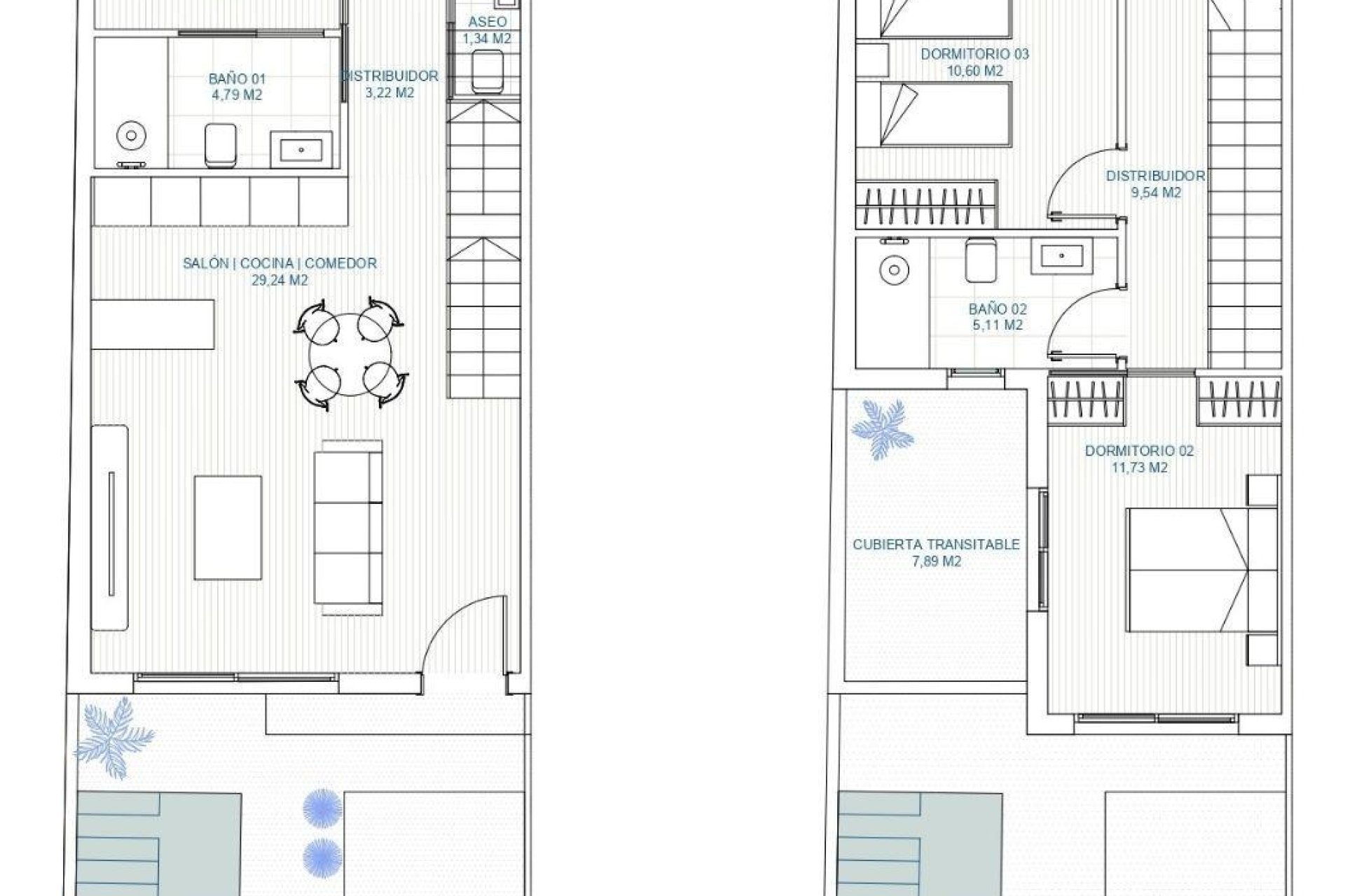 Nowy budynek - town house -
Torre Pacheco - pueblo