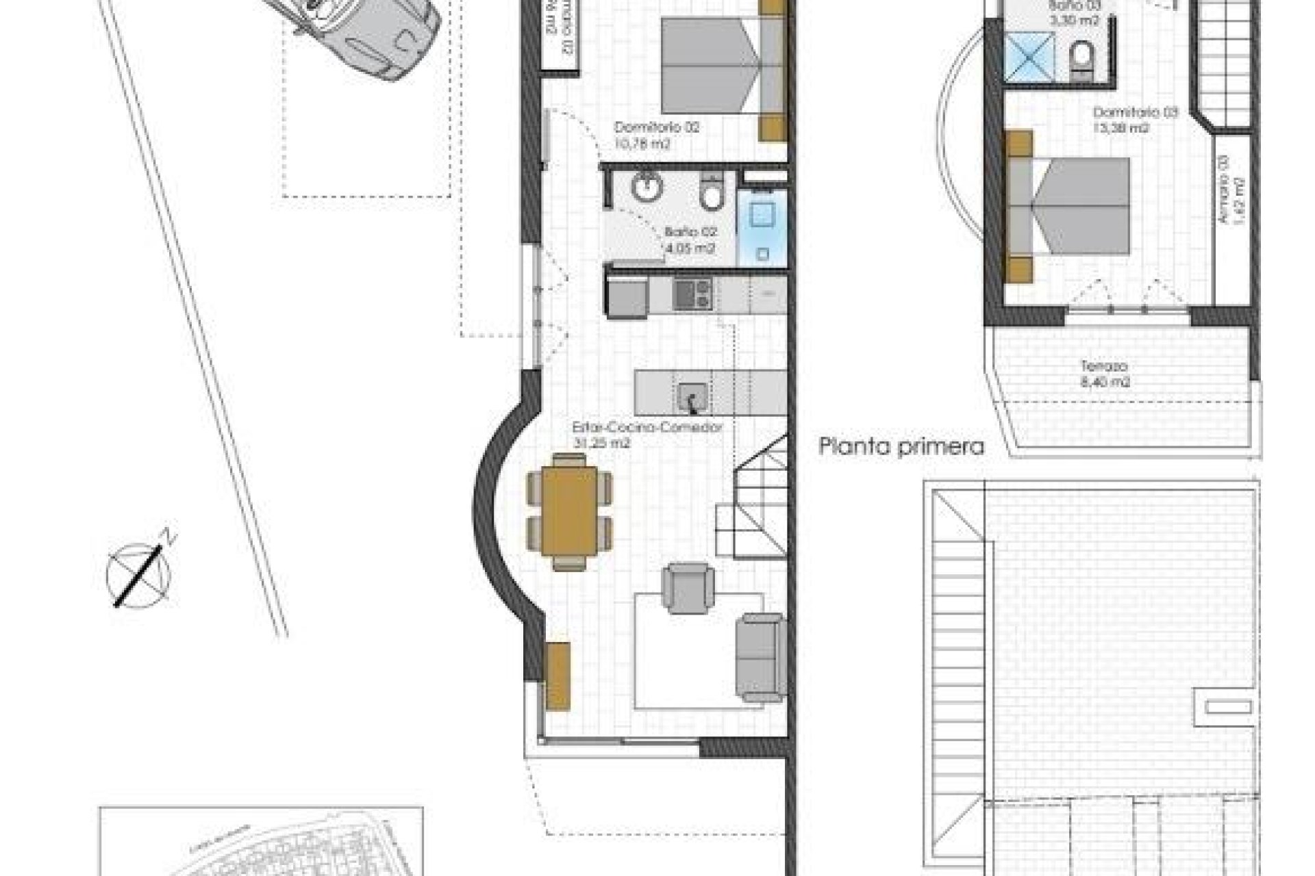 Nowy budynek - town house -
