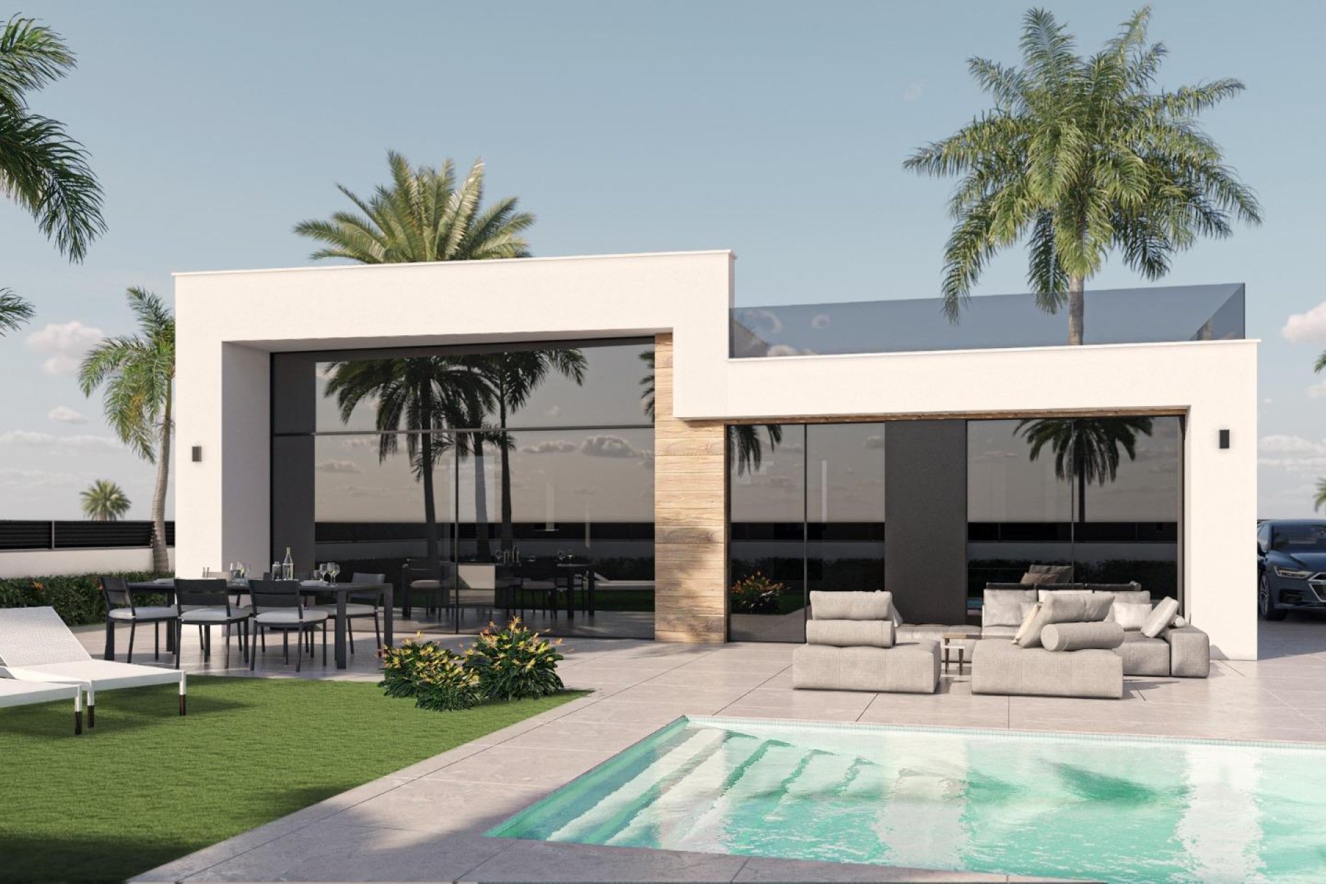 Nowy budynek - villa -
Alhama De Murcia - Condado De Alhama