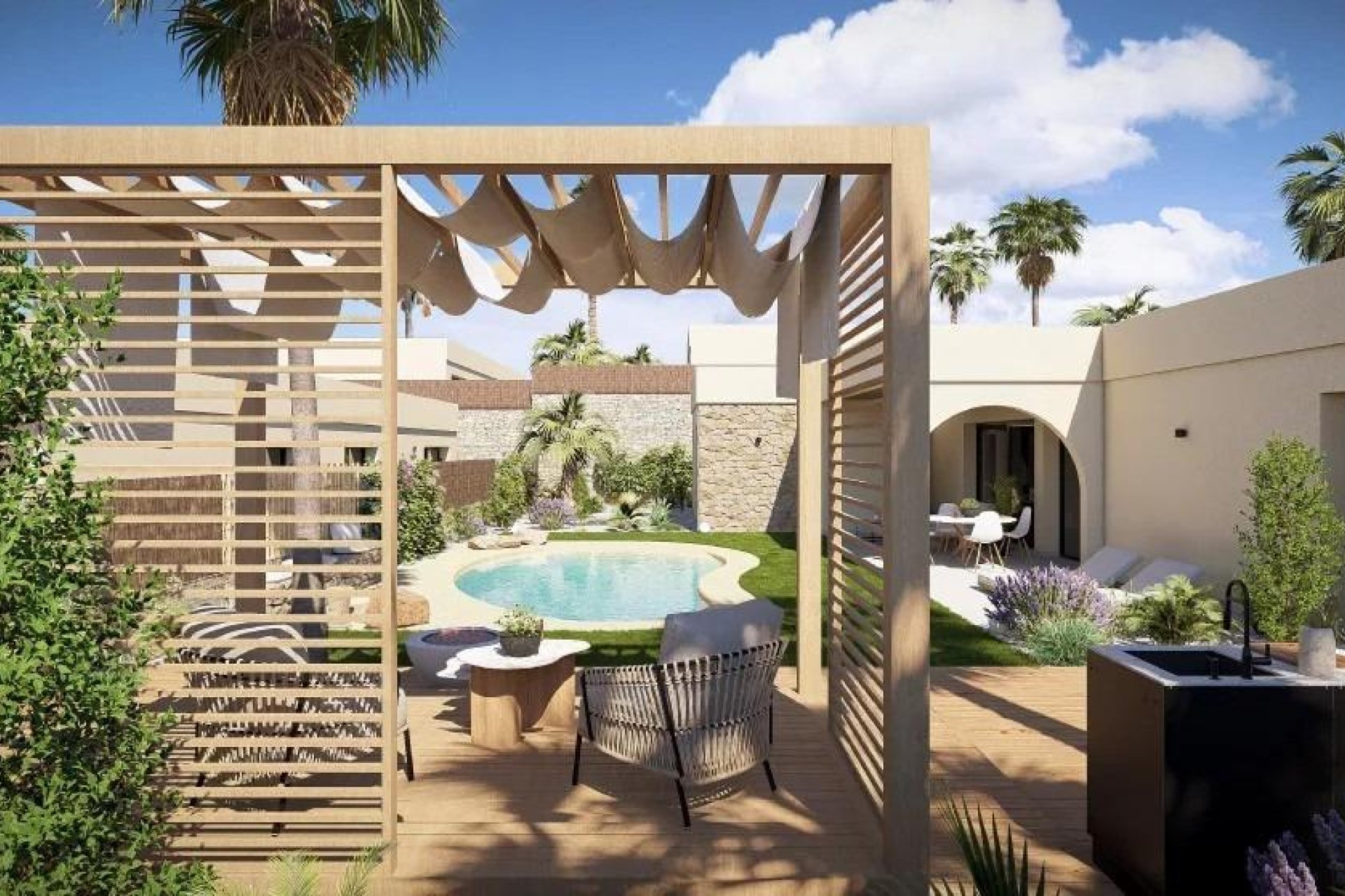 Nowy budynek - villa -
Baños y Mendigo - Altaona Golf