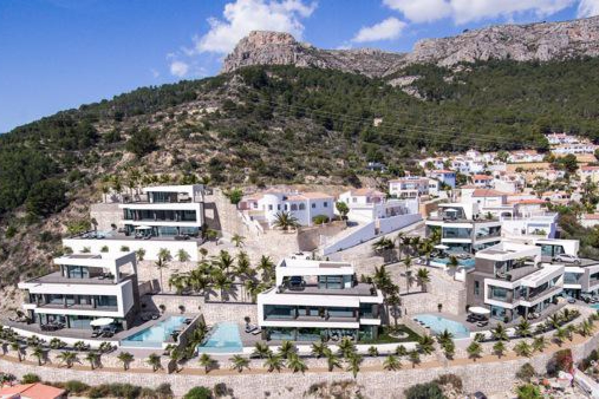 Nowy budynek - villa -
Calpe - Cucarres