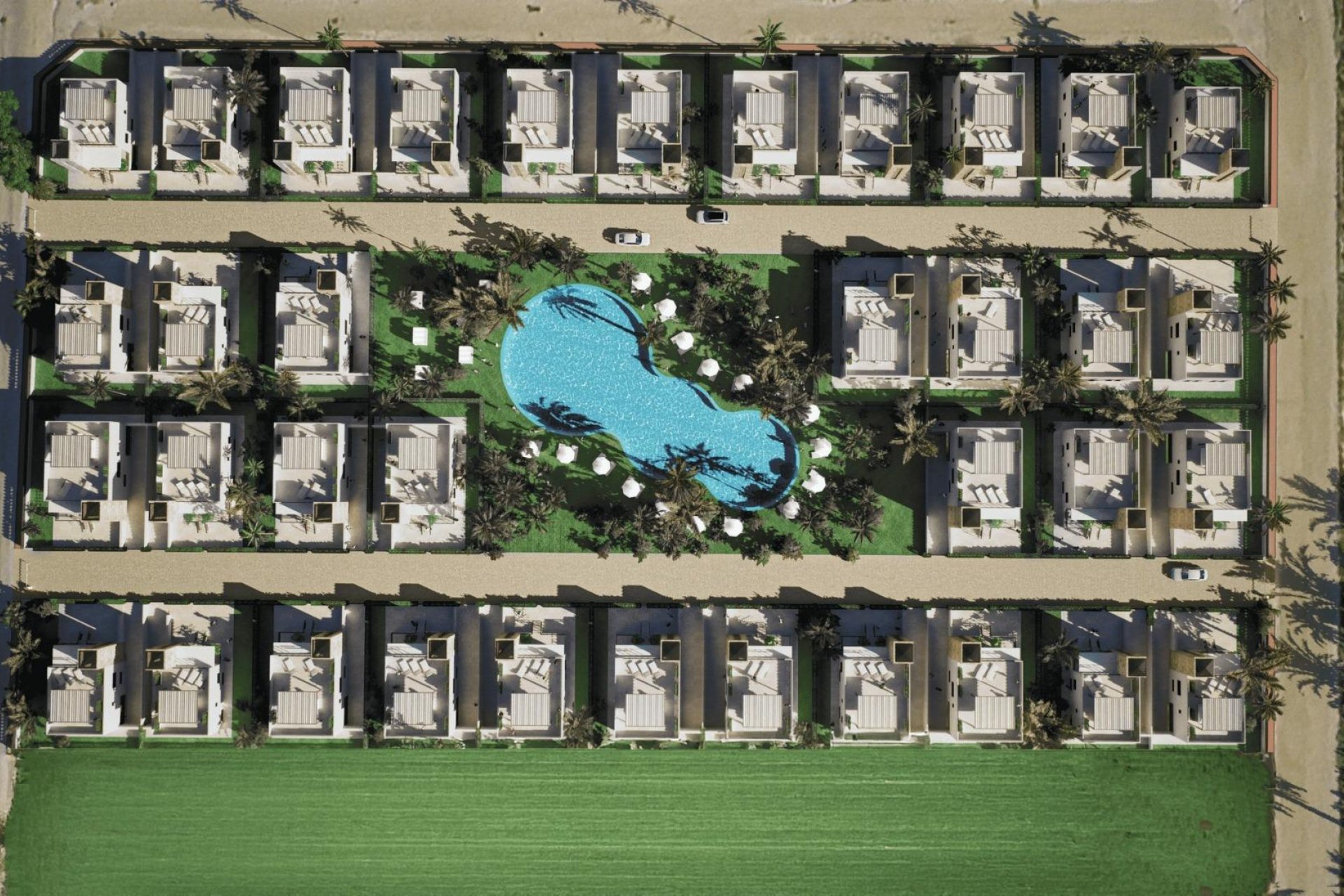 Nowy budynek - villa -
Mazarron - Camposol Golf