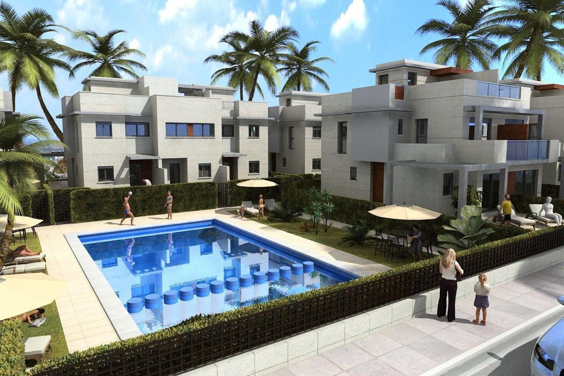 Nowy budynek - villa -
Puerto de Mazarron - Mar De Plata