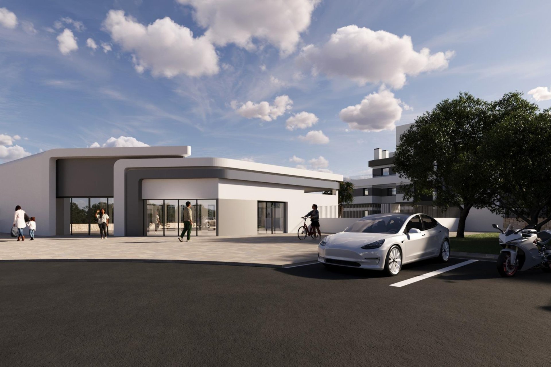 Nowy budynek - villa -
