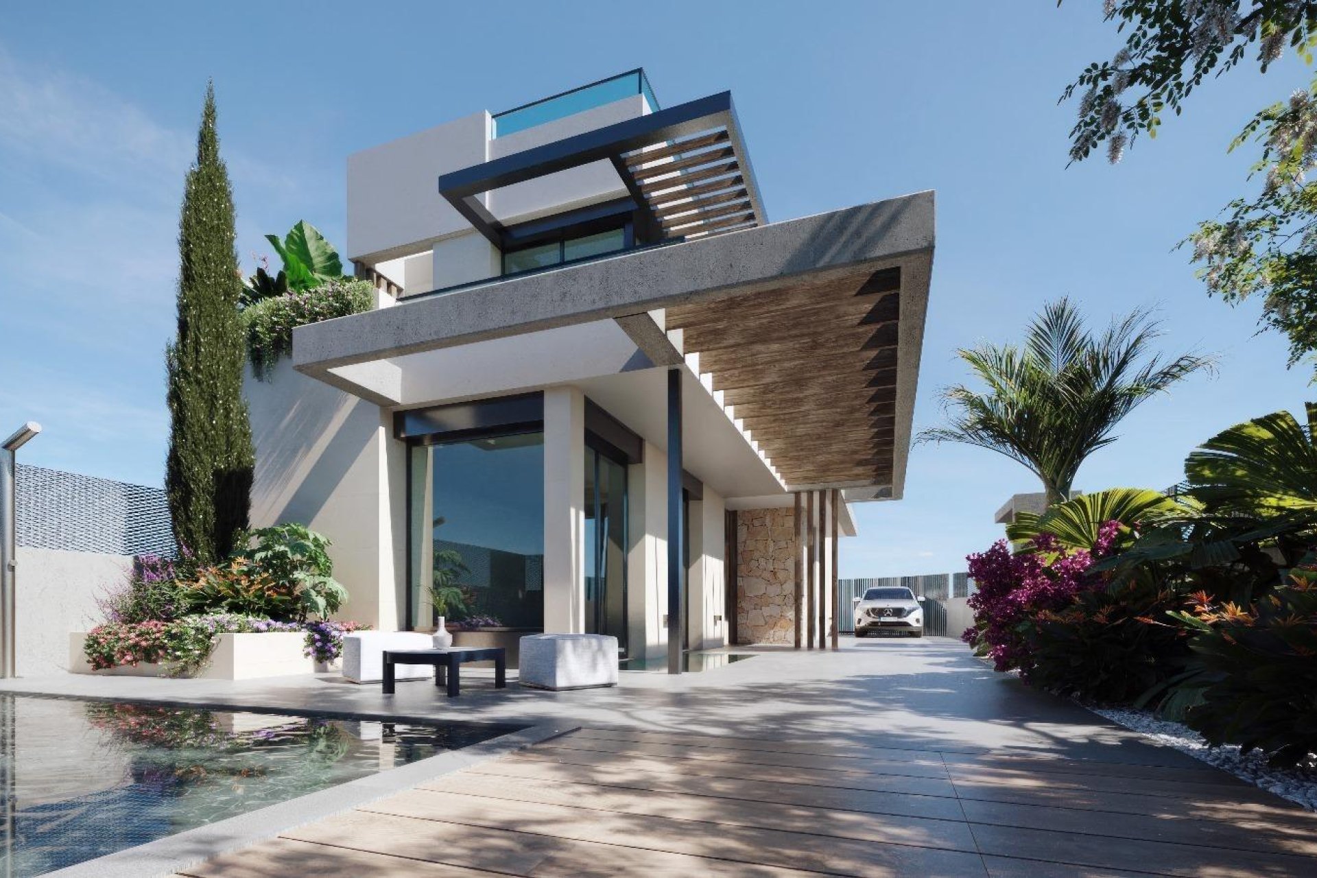 Nowy budynek - villa -
