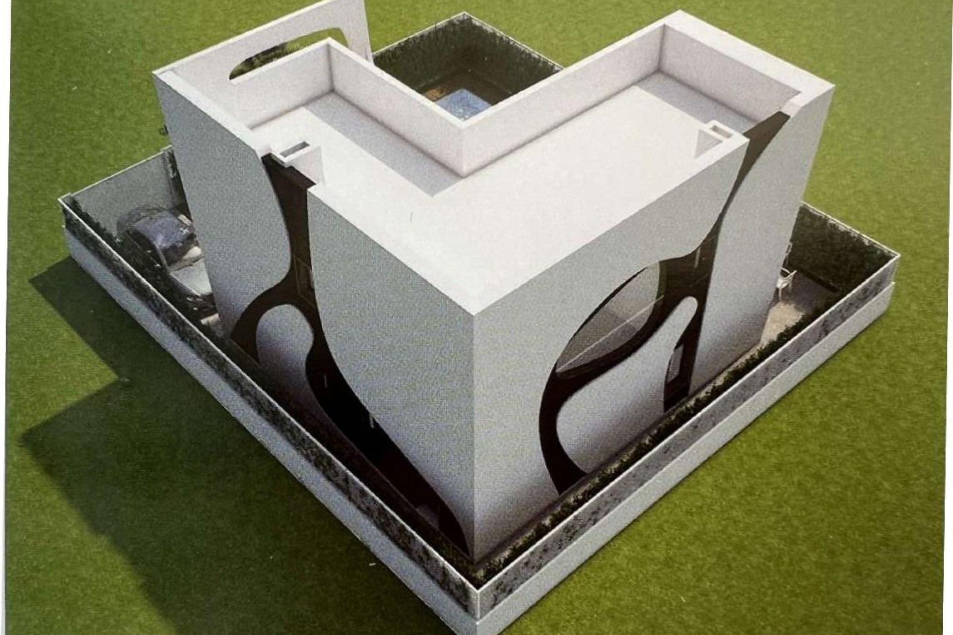 Nowy budynek - villa -
