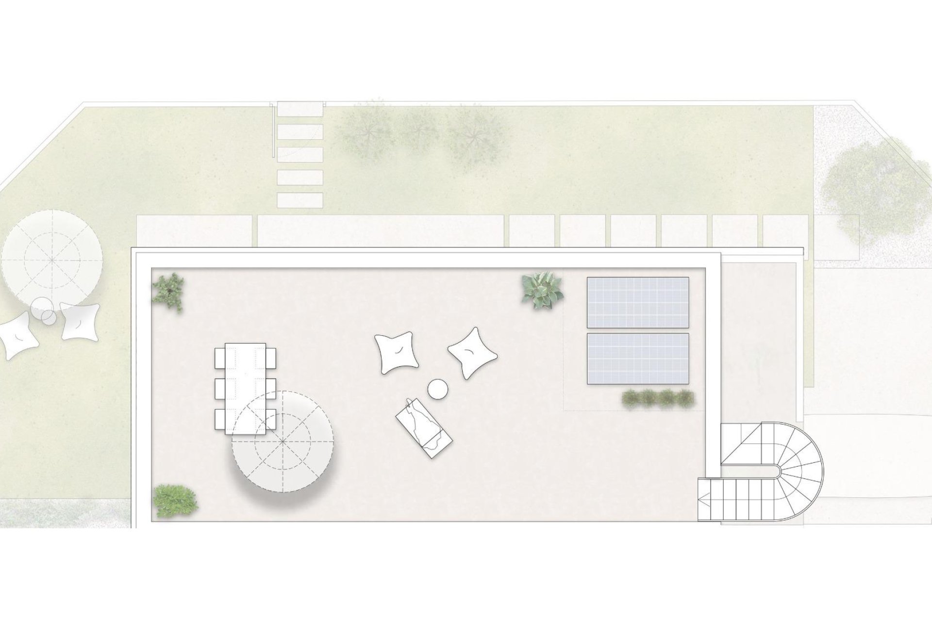 Nowy budynek - villa -
