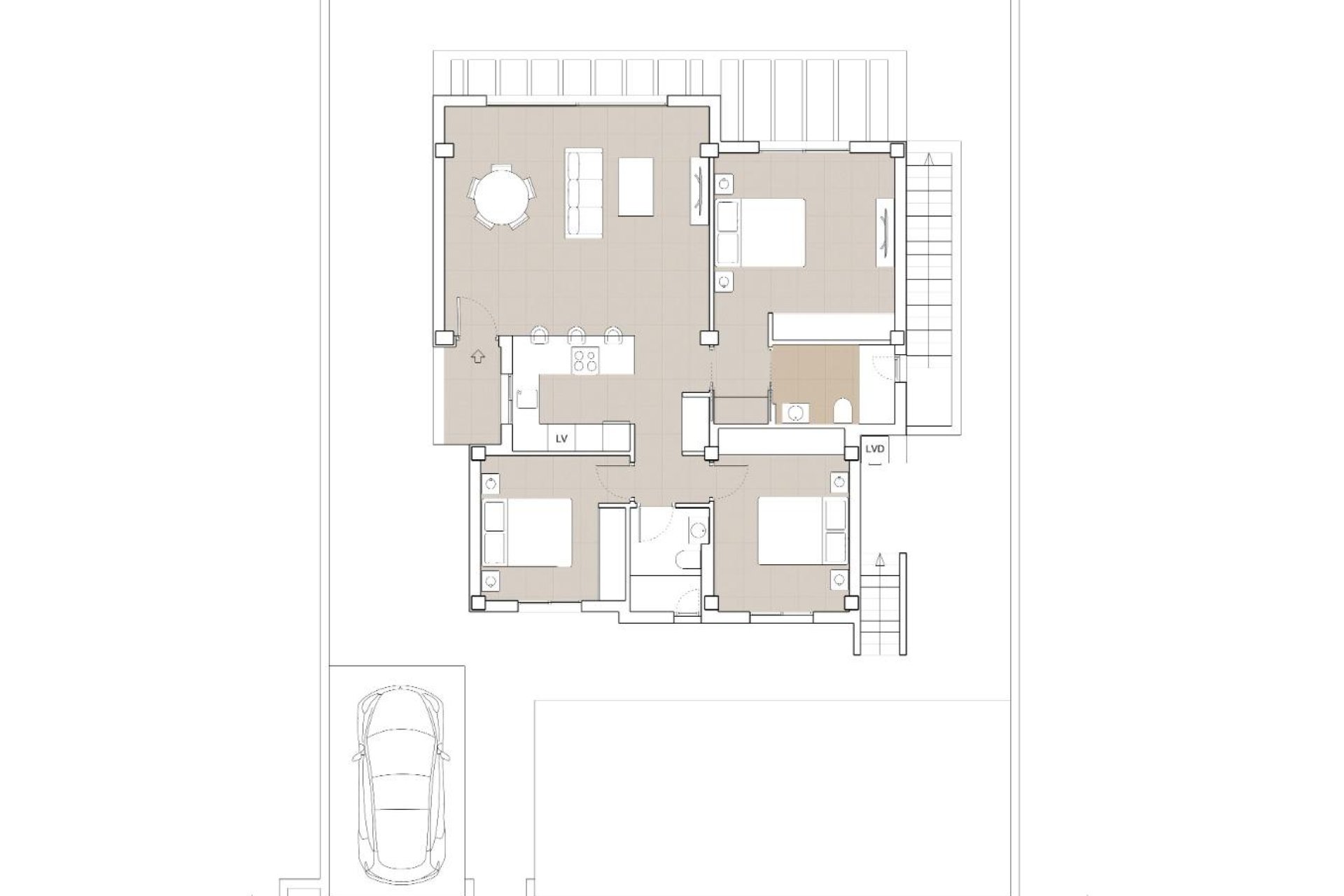 Nowy budynek - villa -
