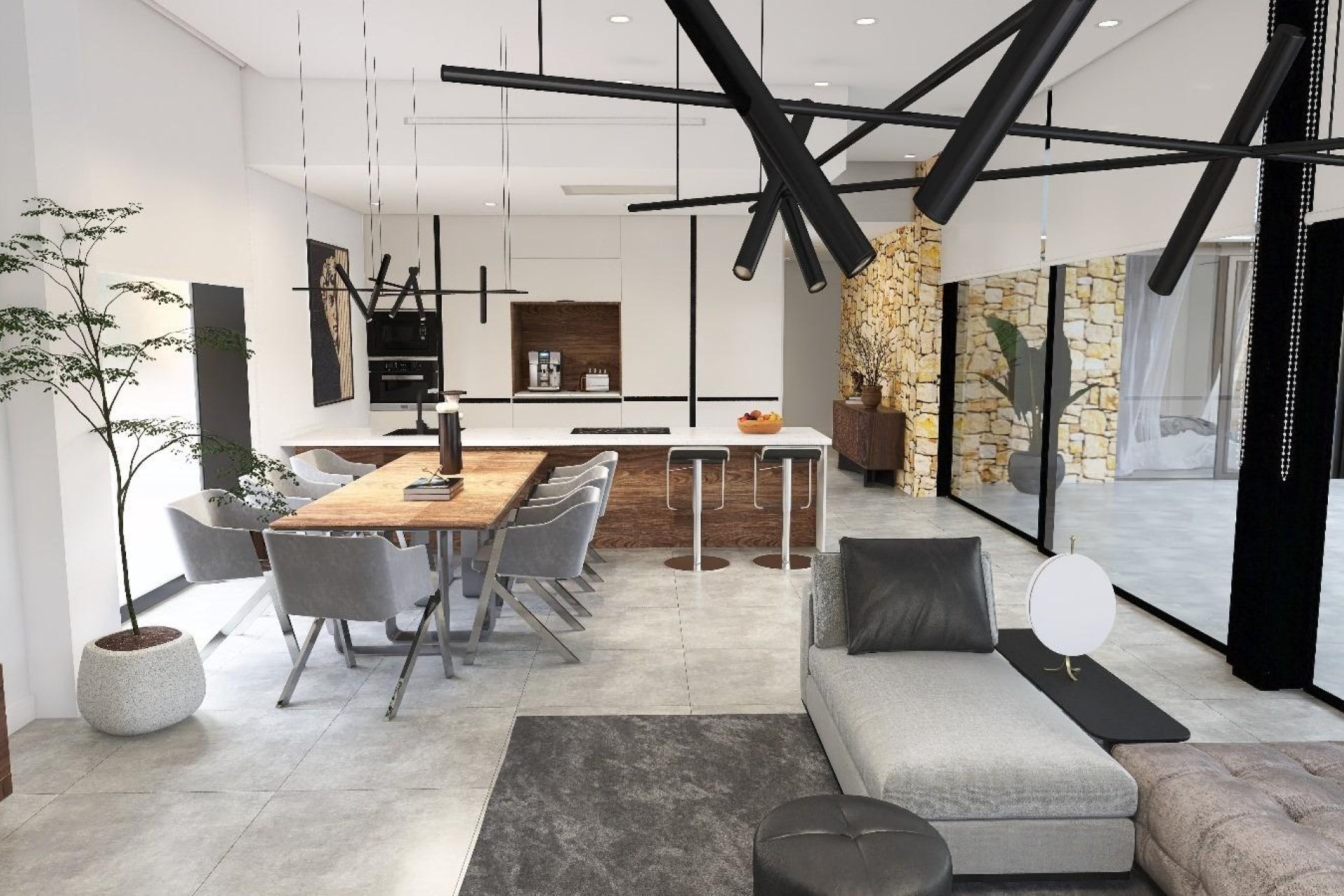 Nowy budynek - villa -
