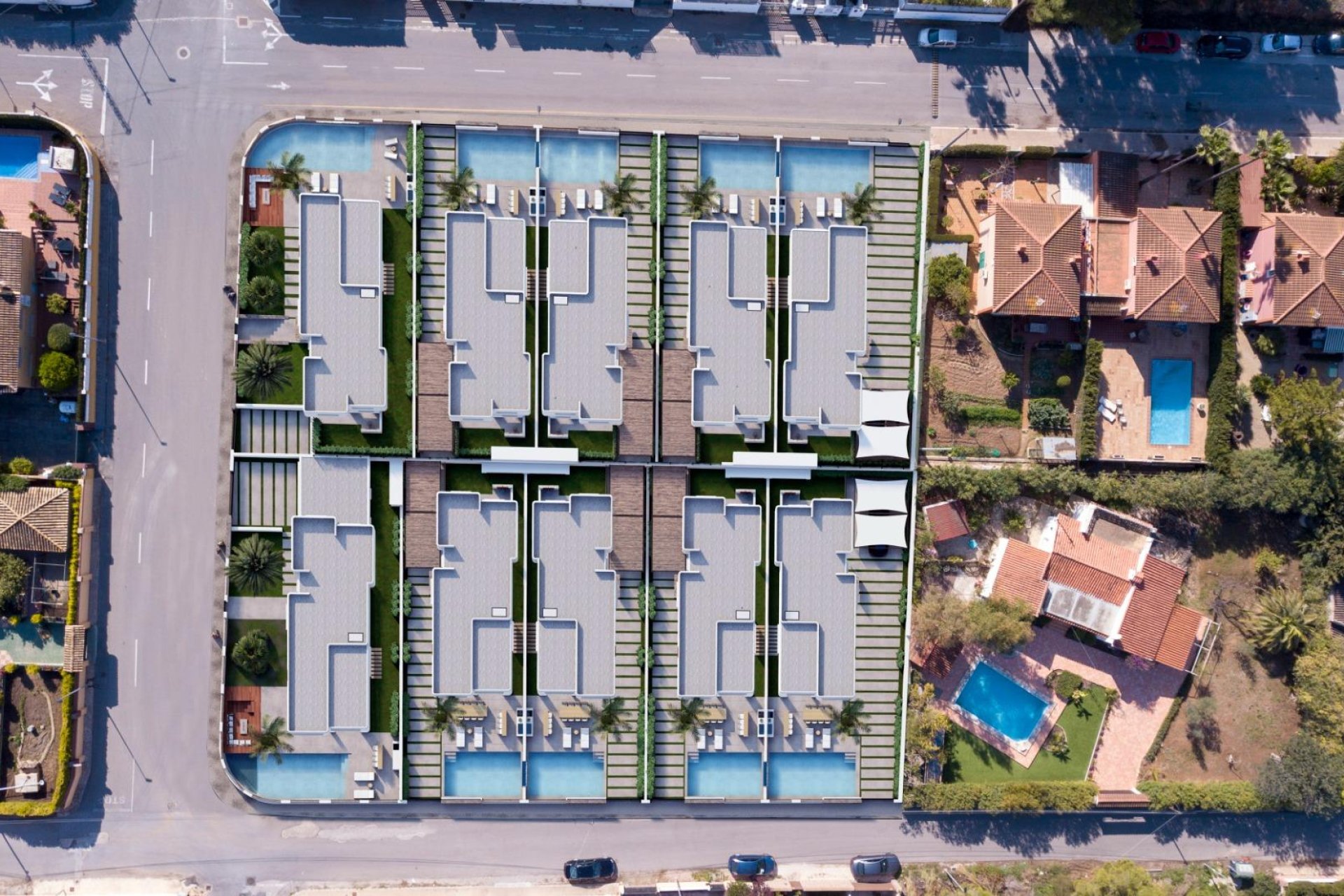 Nowy budynek - villa -
