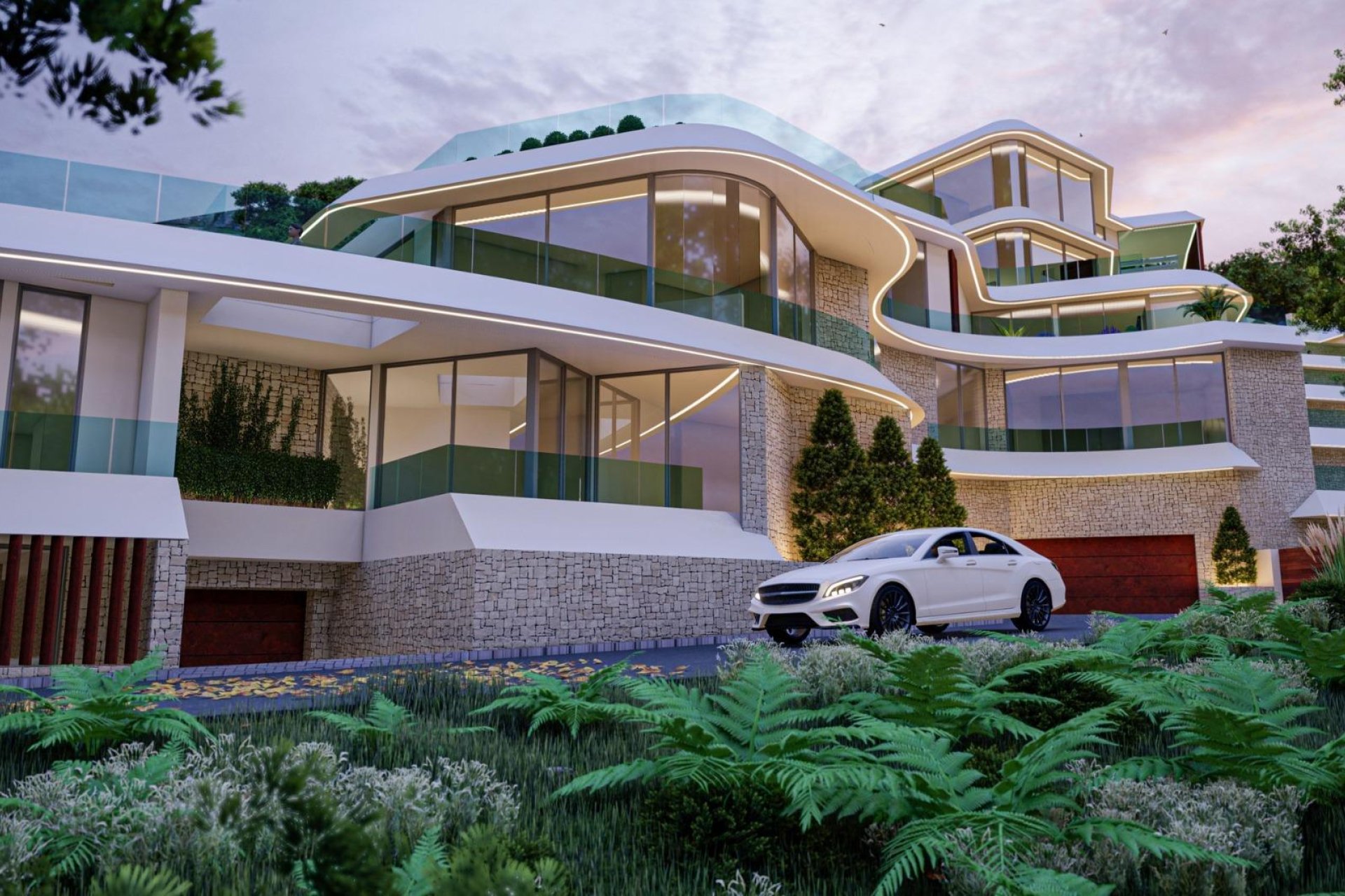 Nowy budynek - villa -
