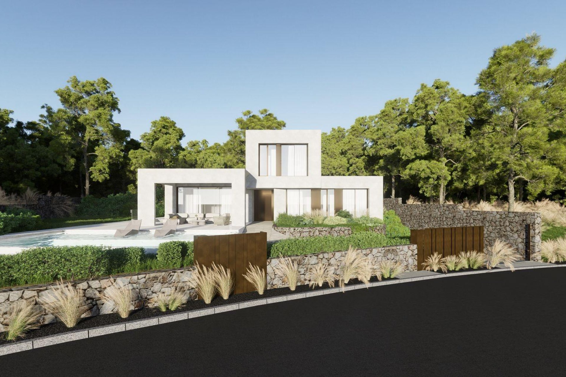 Nowy budynek - villa -
