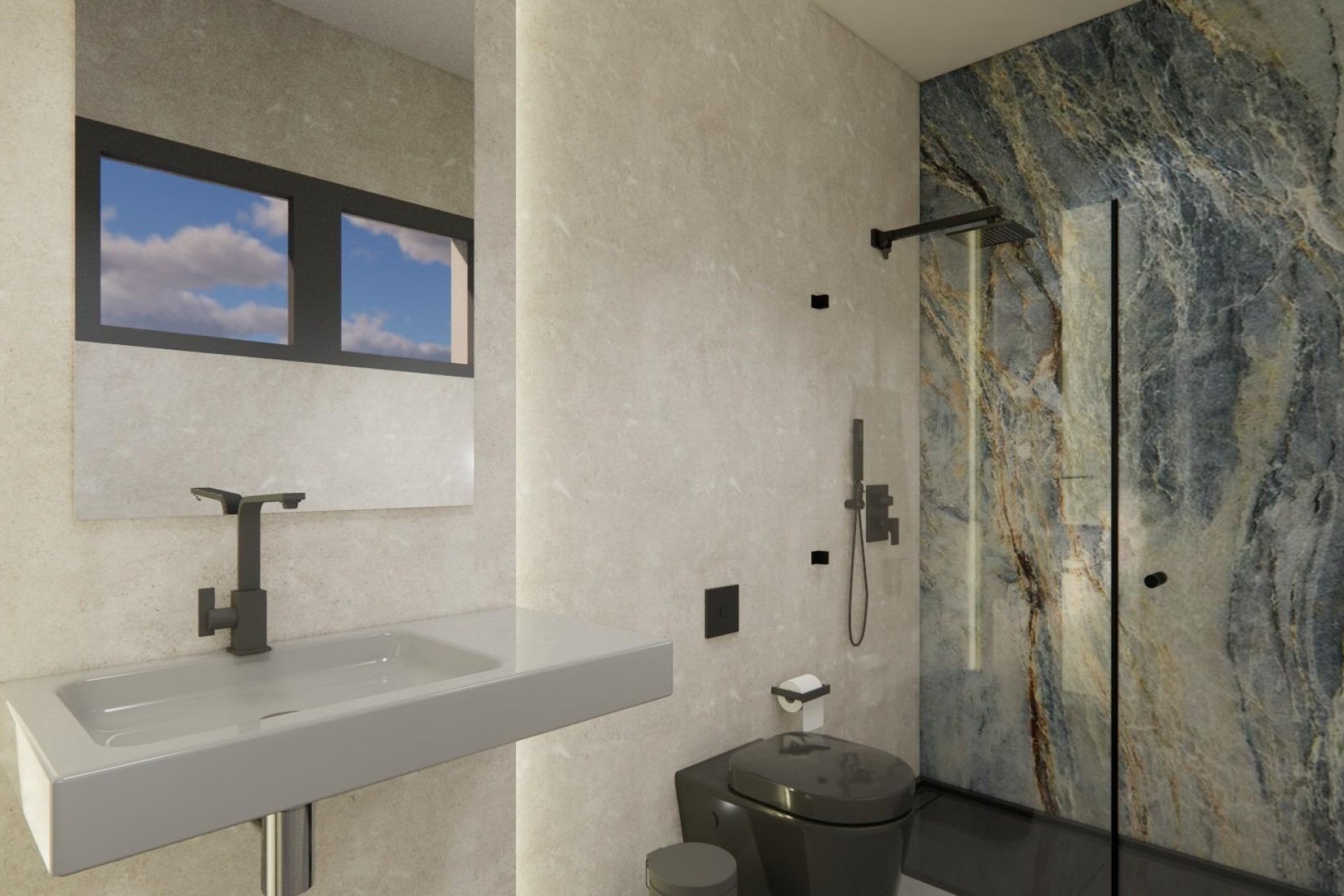 Nowy budynek - villa -
