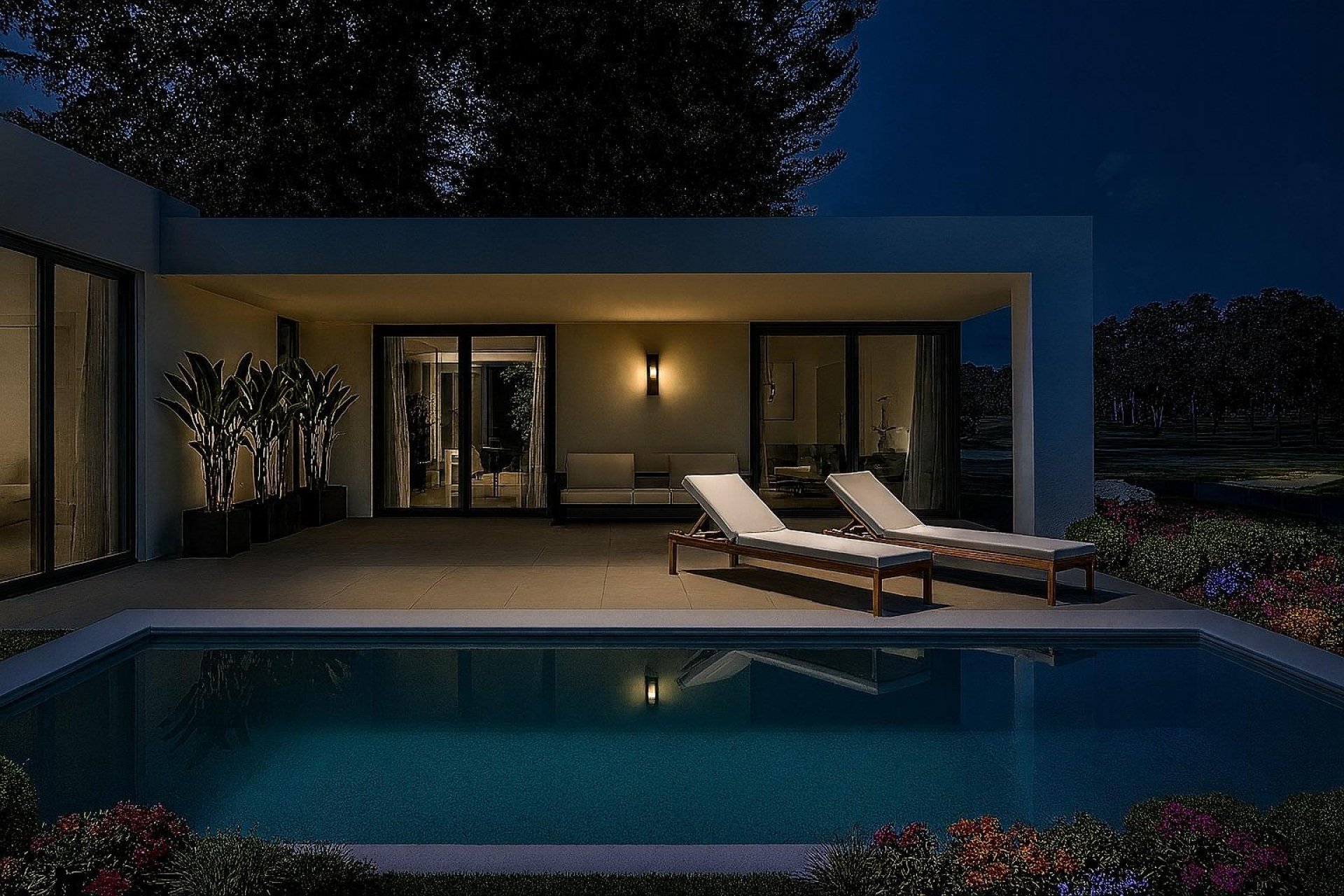 Nowy budynek - villa -
