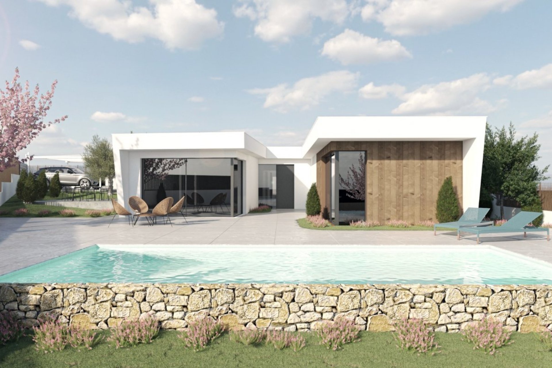 Nowy budynek - villa -
