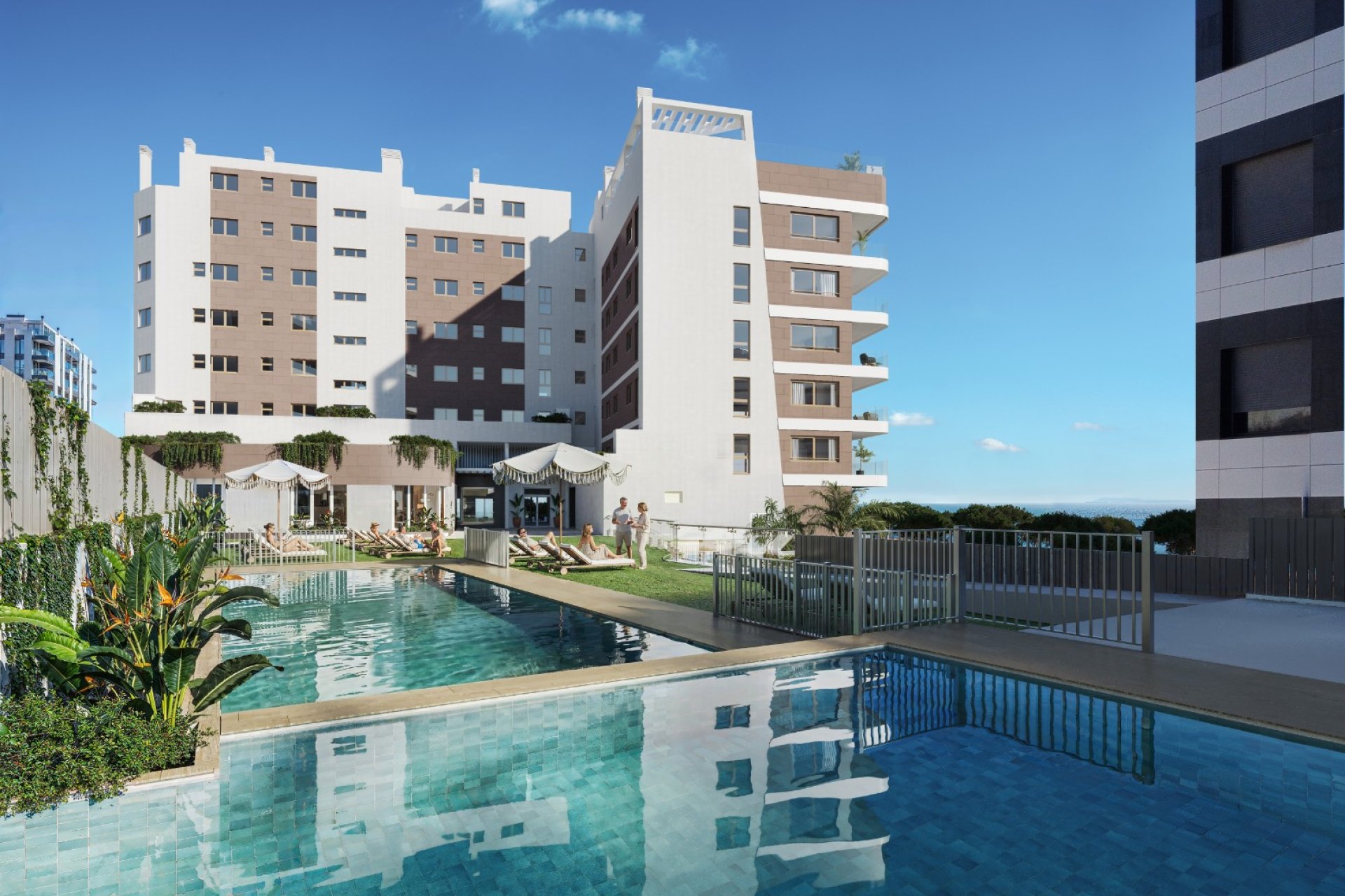 Obra nueva - Apartamentos -
Villajoyosa - Cala Mallaeta