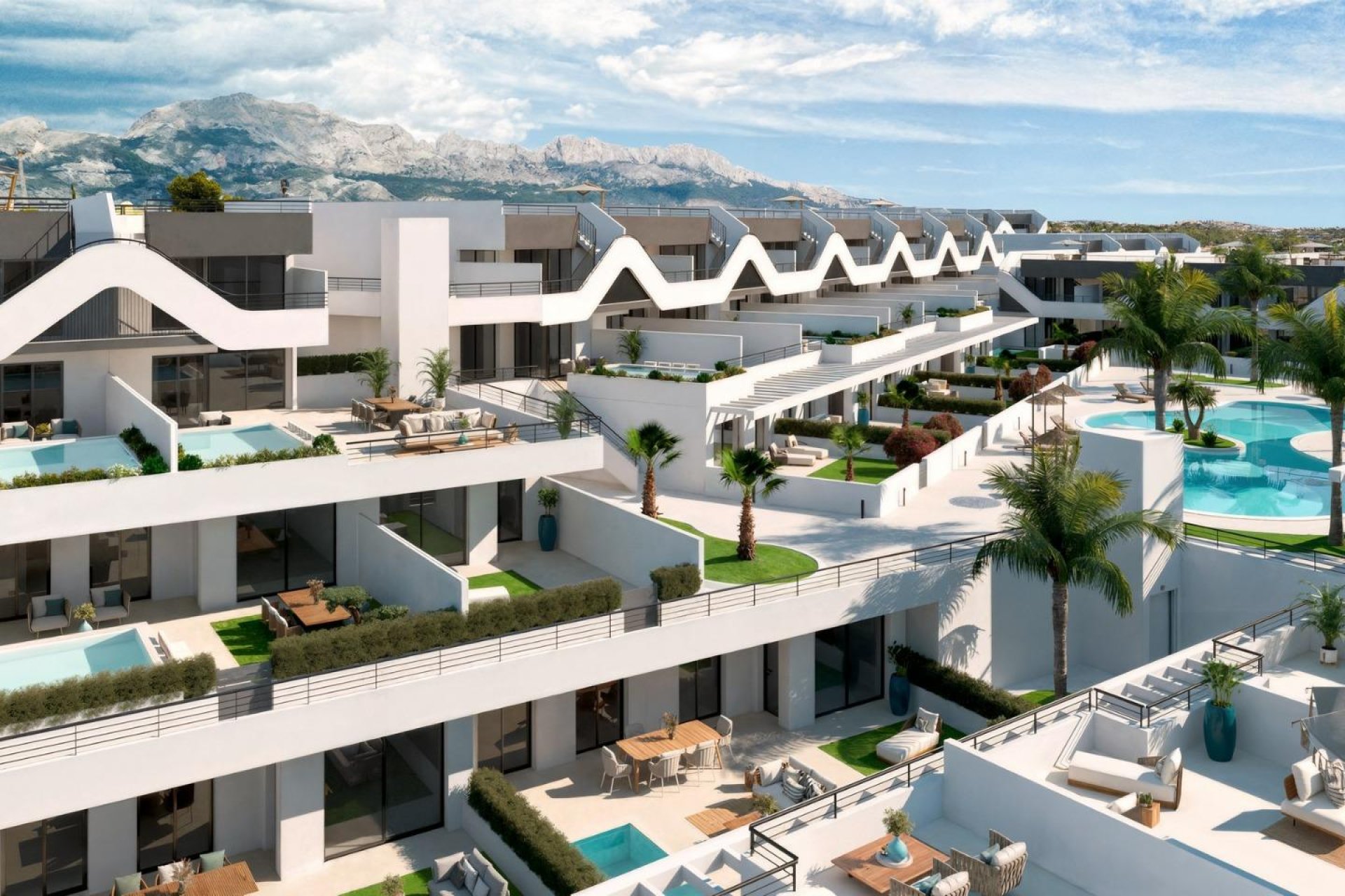 Obra nueva - apartment -
Alfas del Pí - Alfaz del Sol