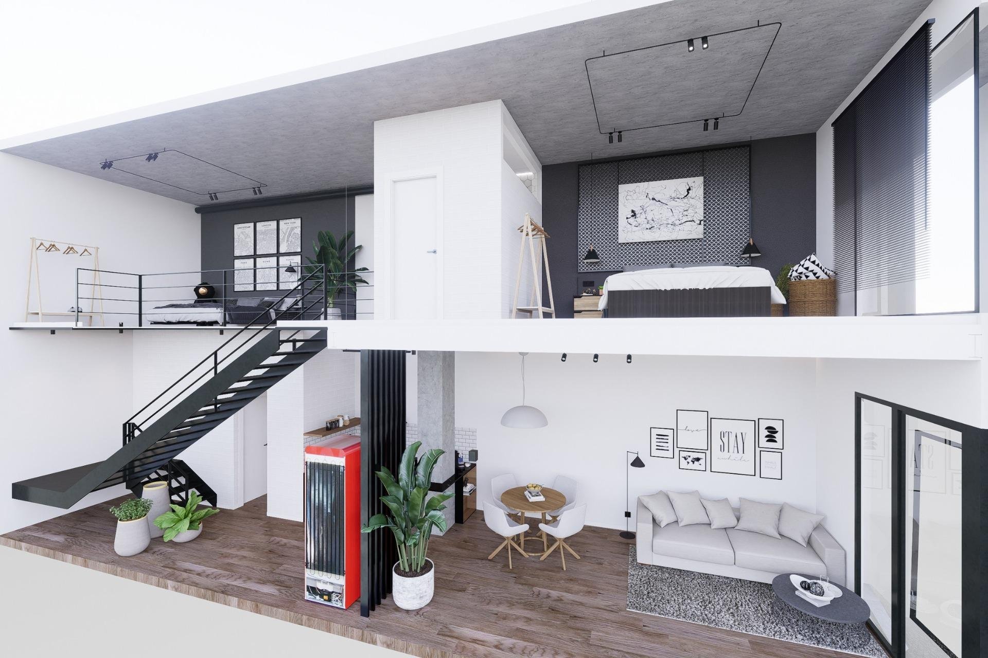 Obra nueva - apartment -
Alicante - Carolinas Bajas