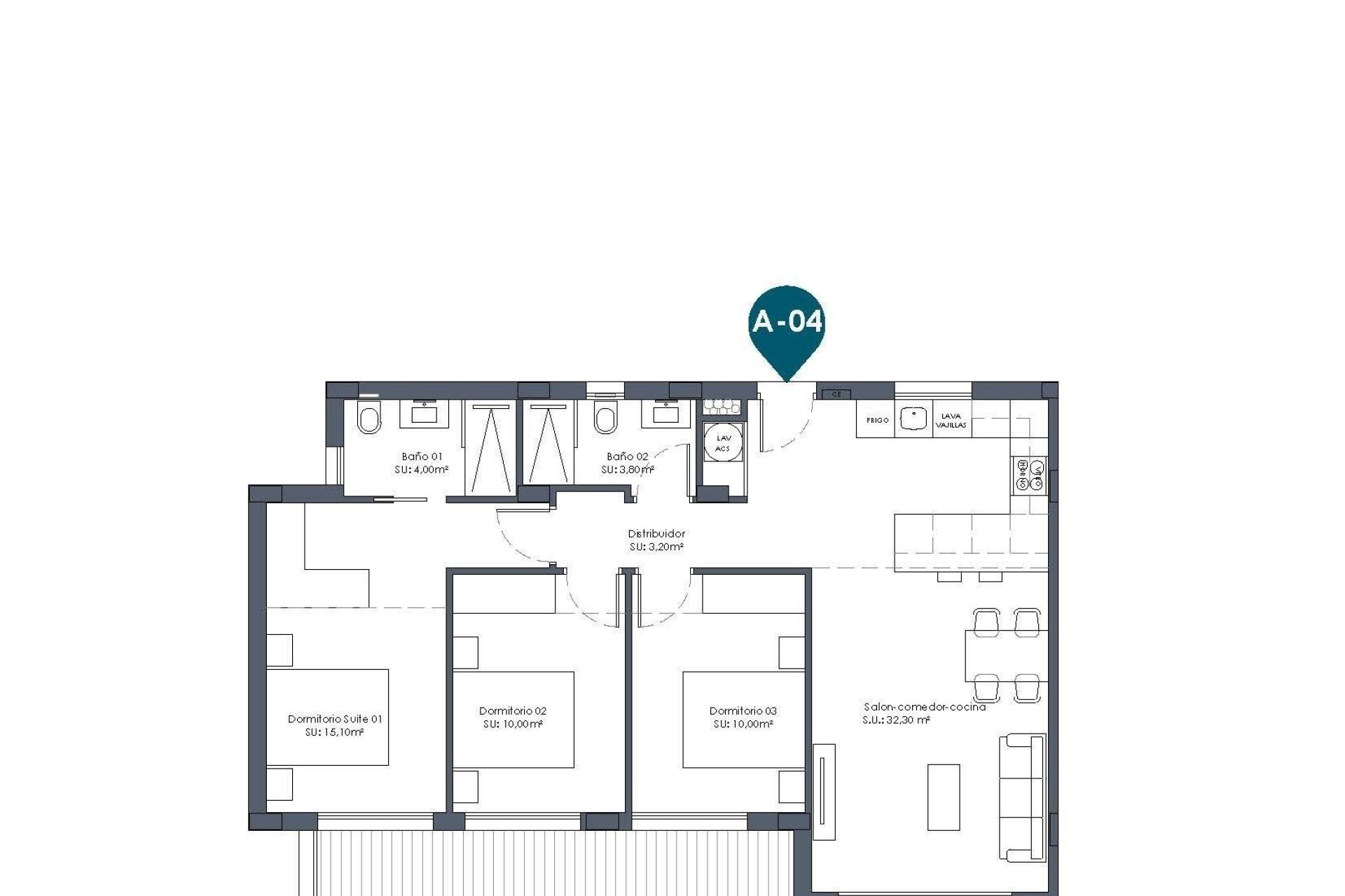 Obra nueva - apartment -
Los Alcazares - Serena Golf