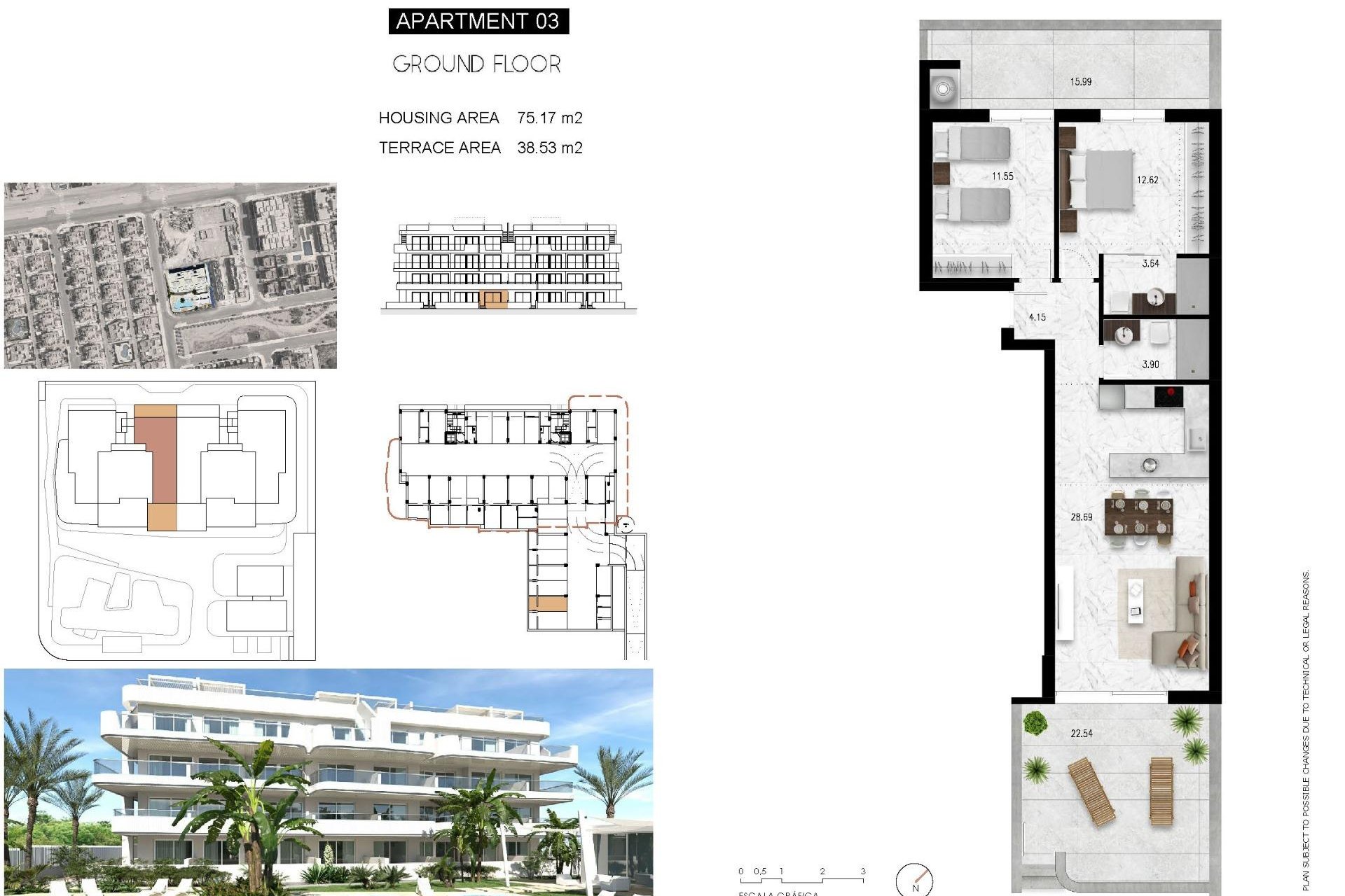 Obra nueva - apartment -
Orihuela Costa - Lomas de Cabo Roig