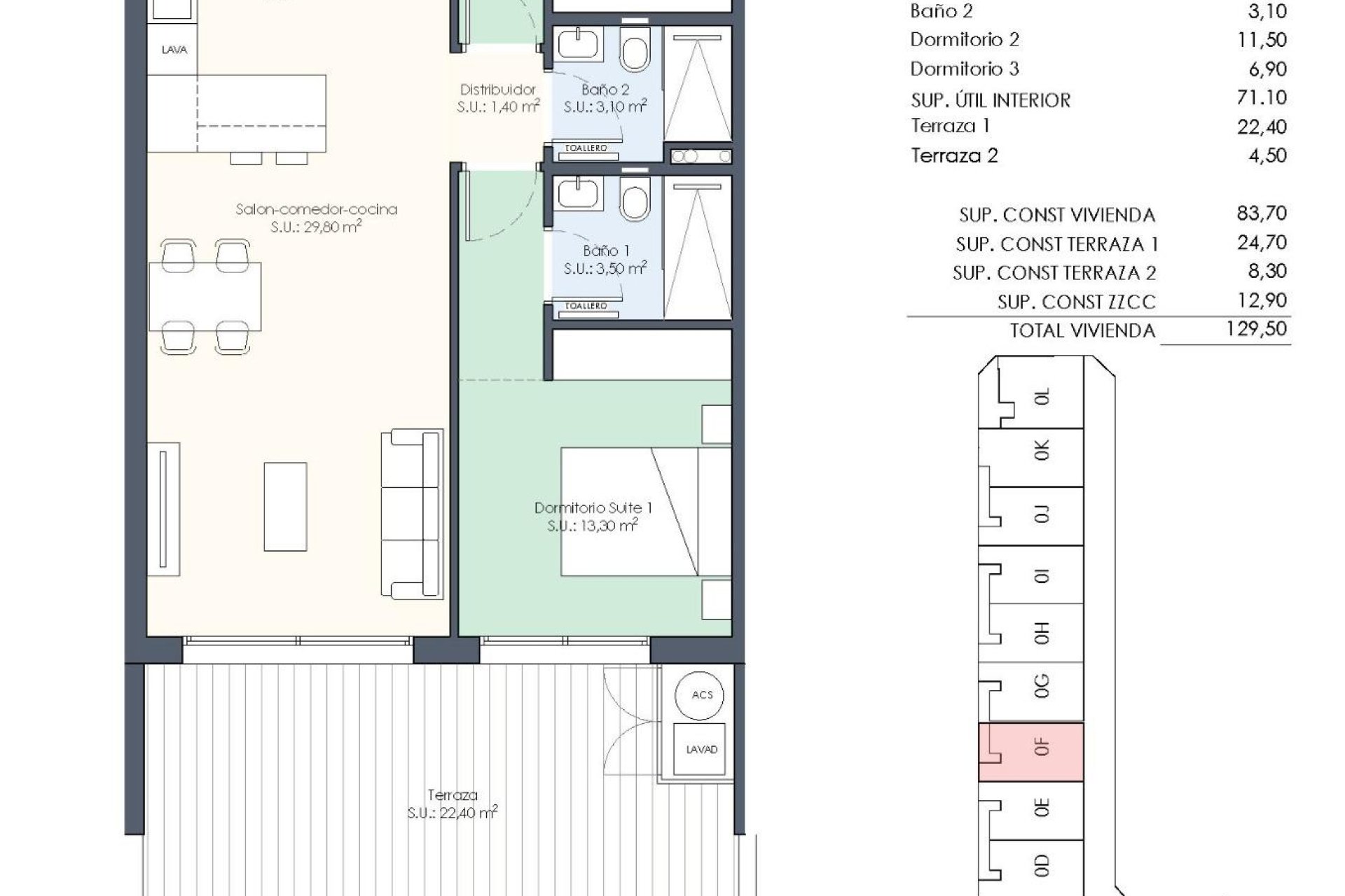 Obra nueva - apartment -
