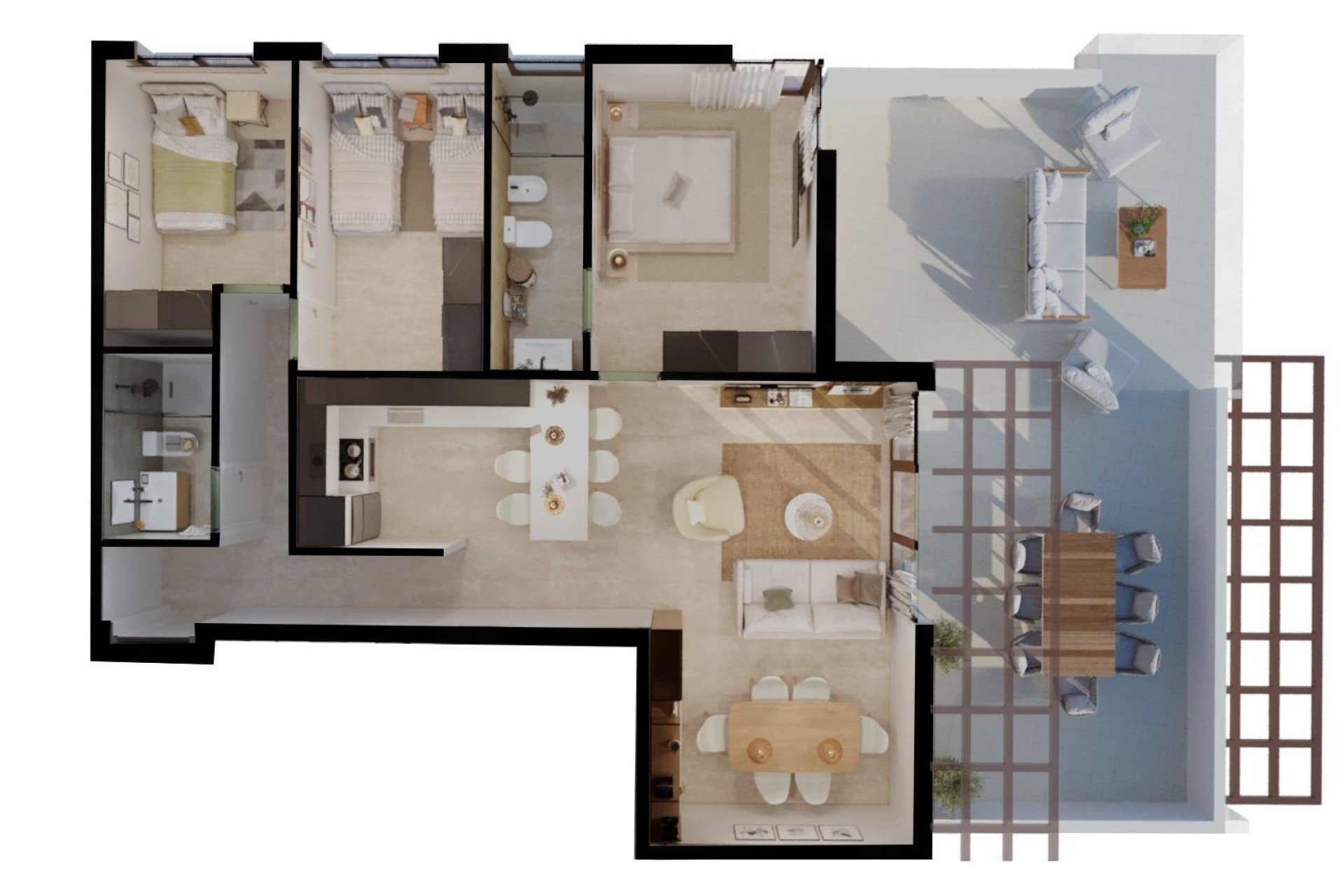 Obra nueva - apartment -
