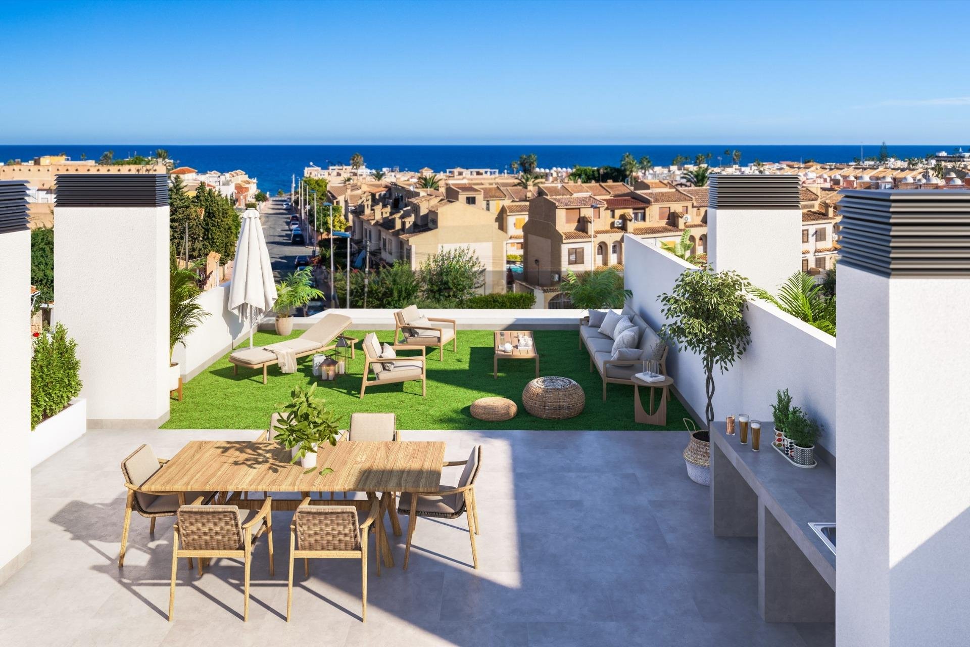 Obra nueva - Ático -
Torrevieja - Los Frutales