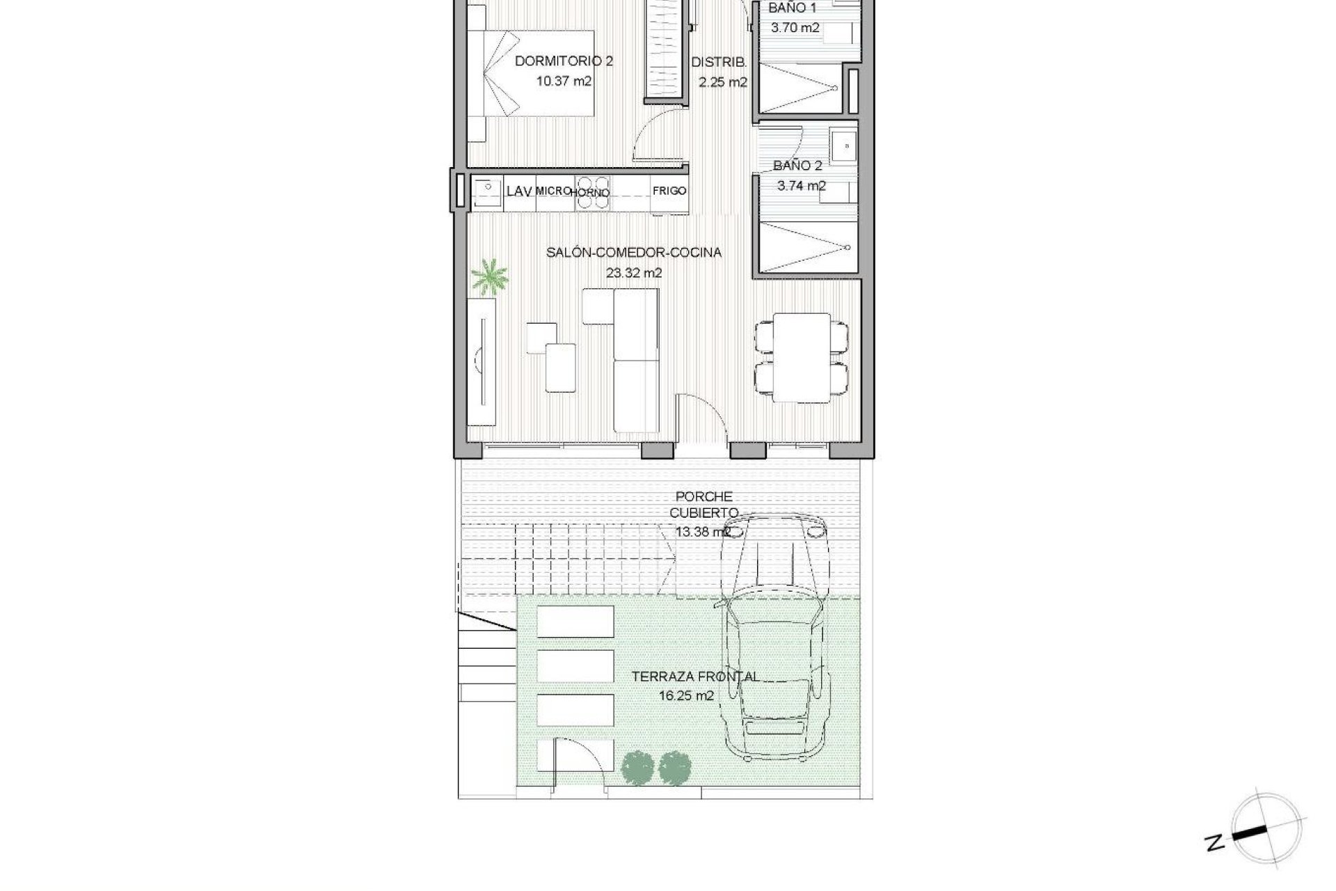 Obra nueva - Bungalow -
San Pedro del Pinatar - El Salero