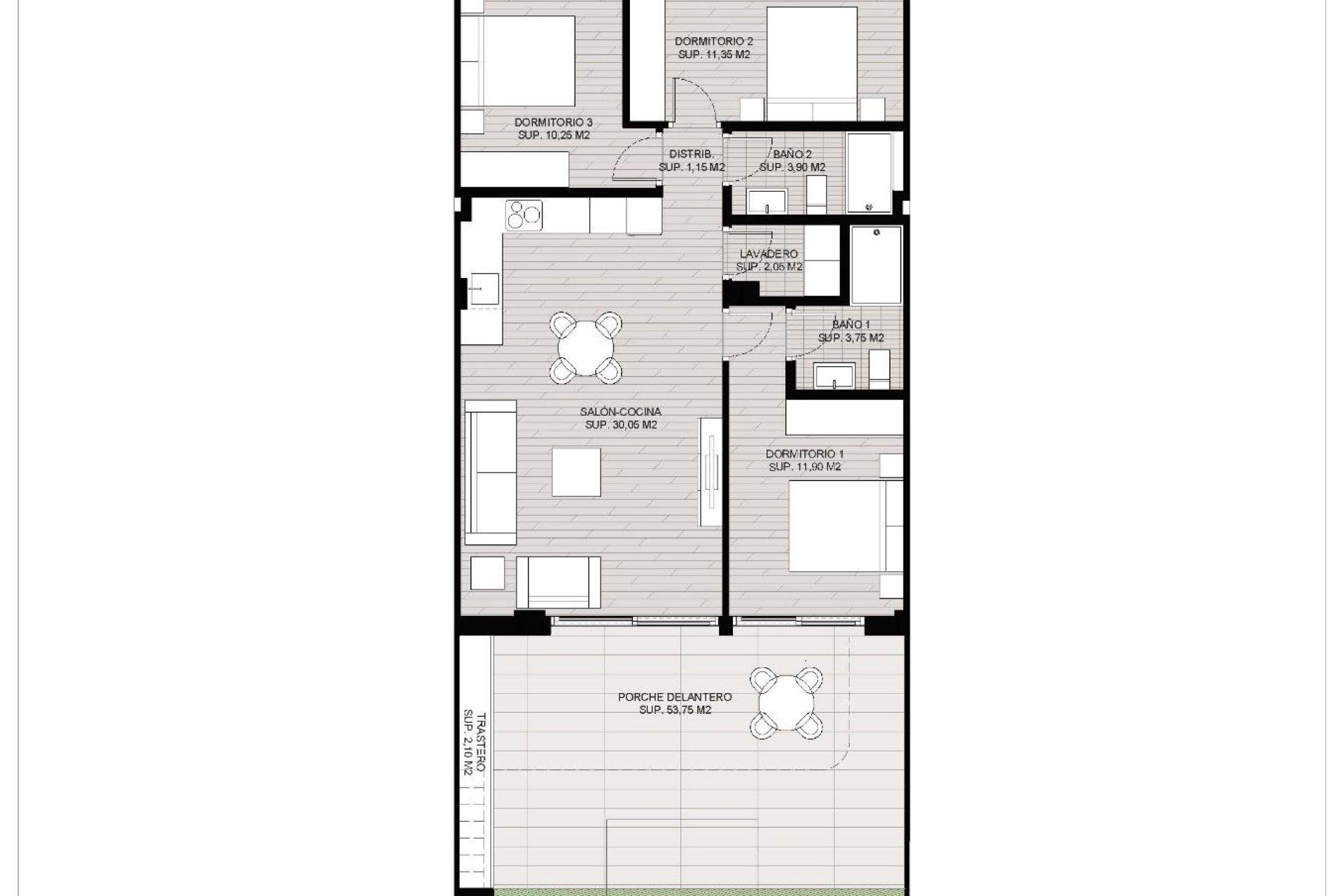 Obra nueva - Bungalow -
San Pedro del Pinatar - Los Cuarteros