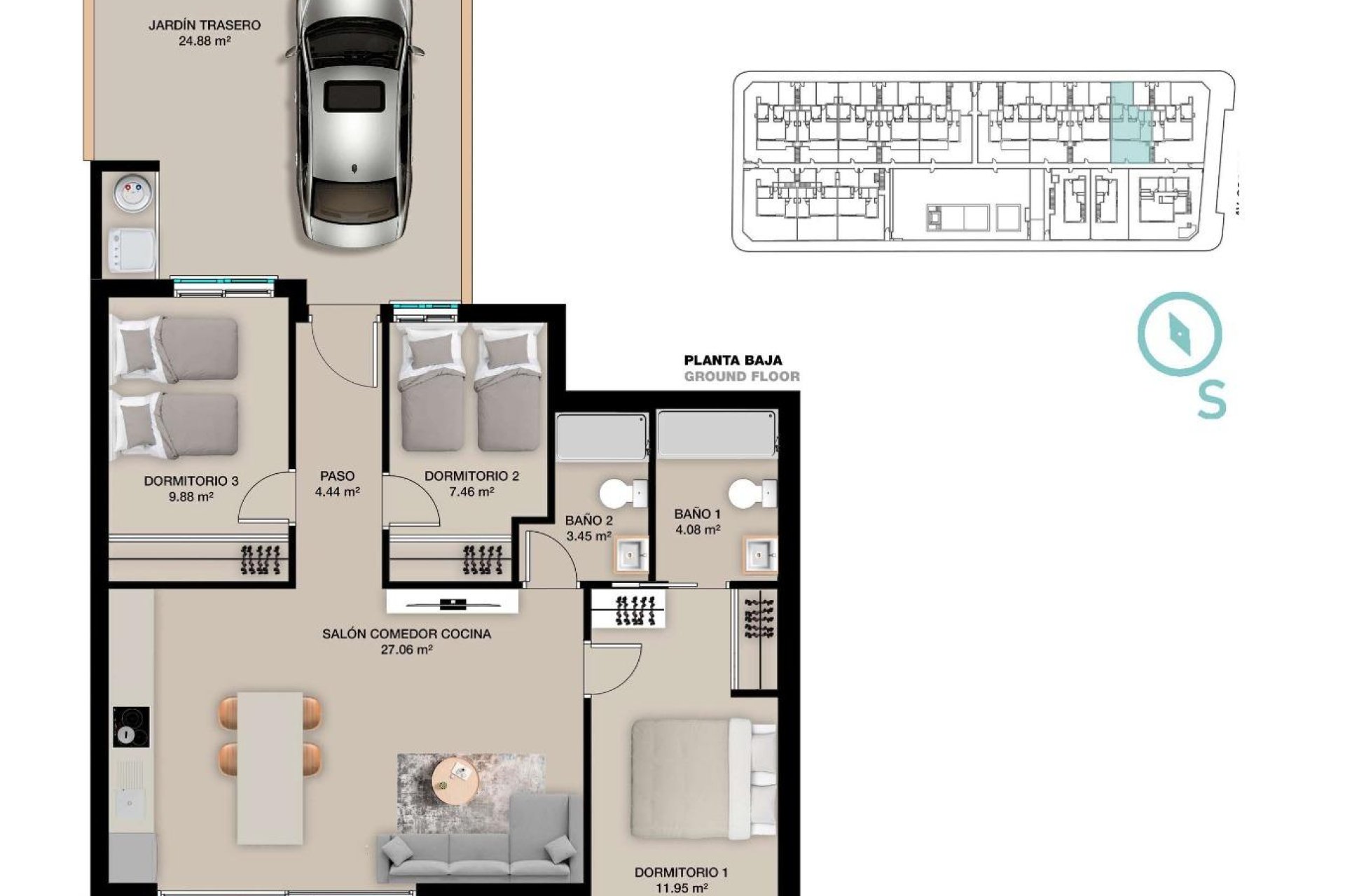 Obra nueva - Bungalow -
