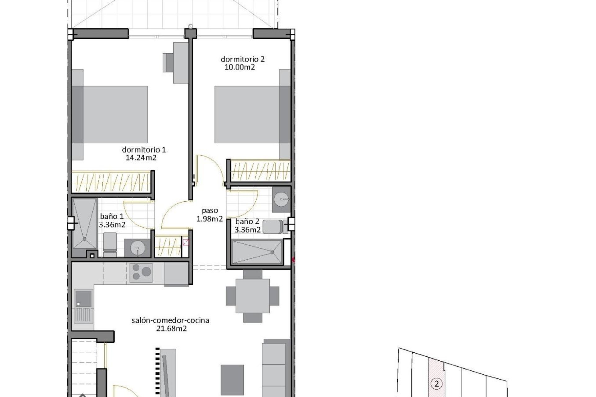 Obra nueva - Bungalow -
