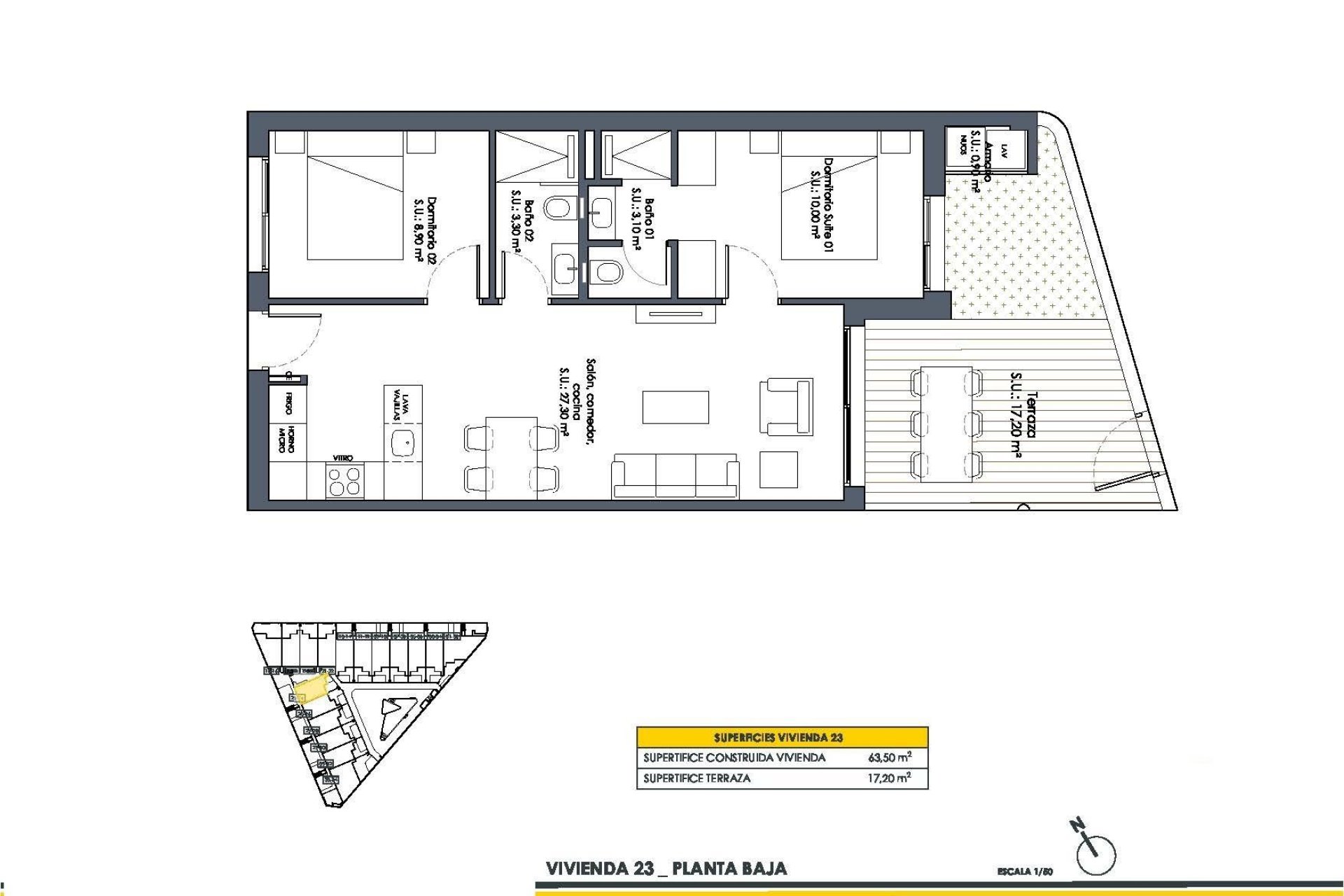 Obra nueva - Bungalow -
