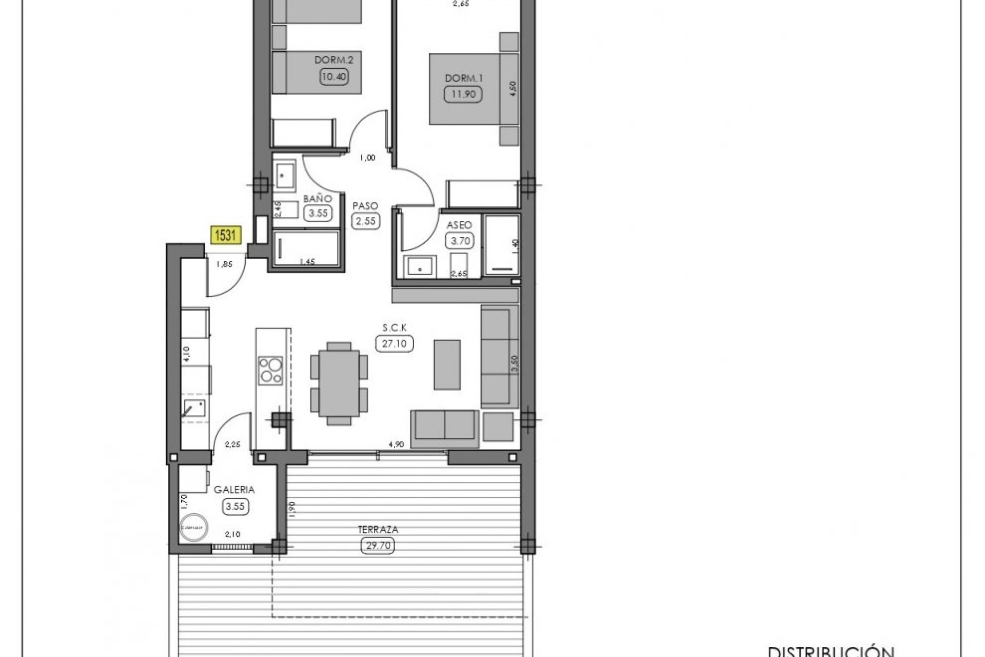 Obra nueva - Bungalow -
