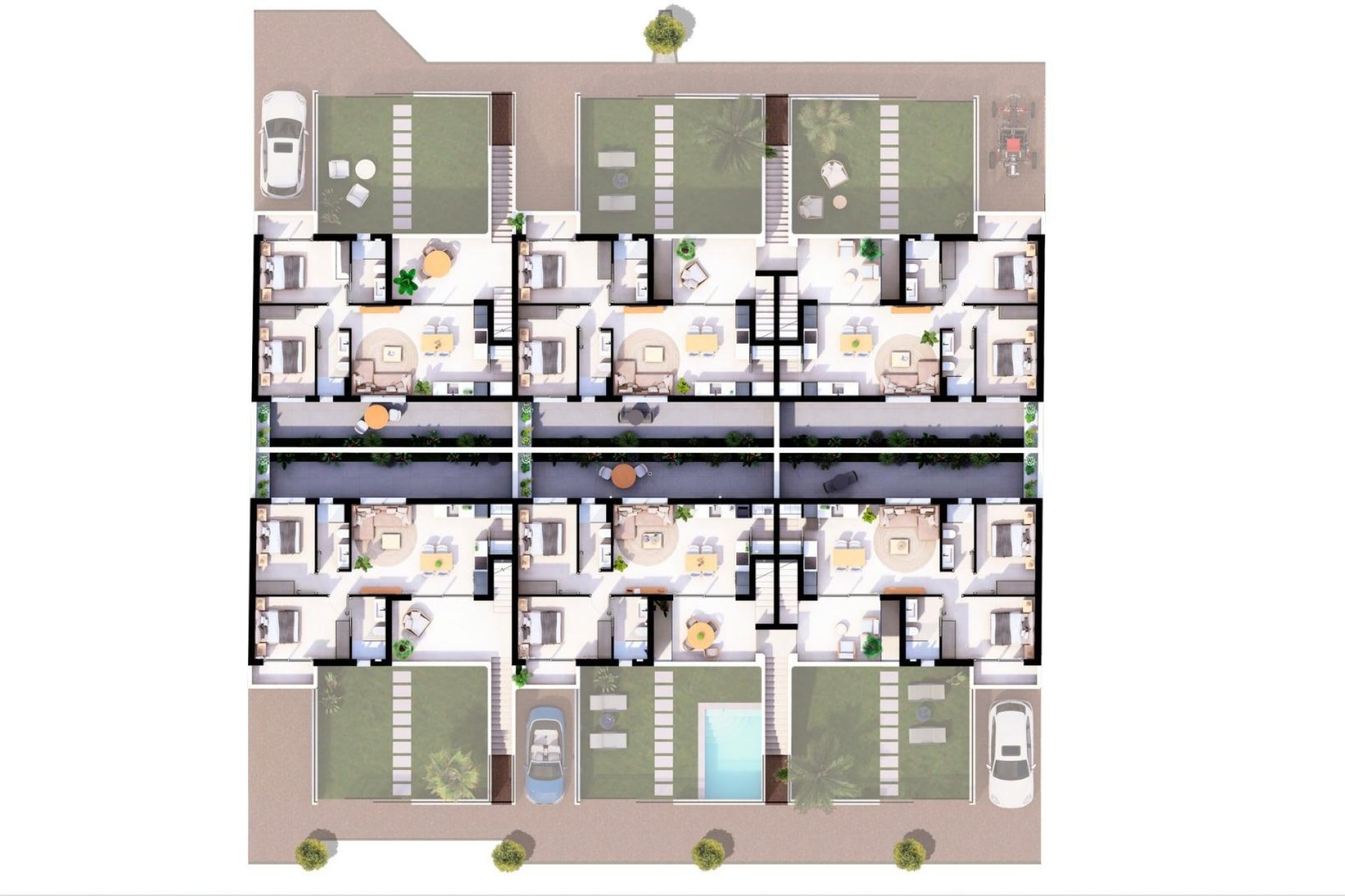 Obra nueva - Bungalow -
