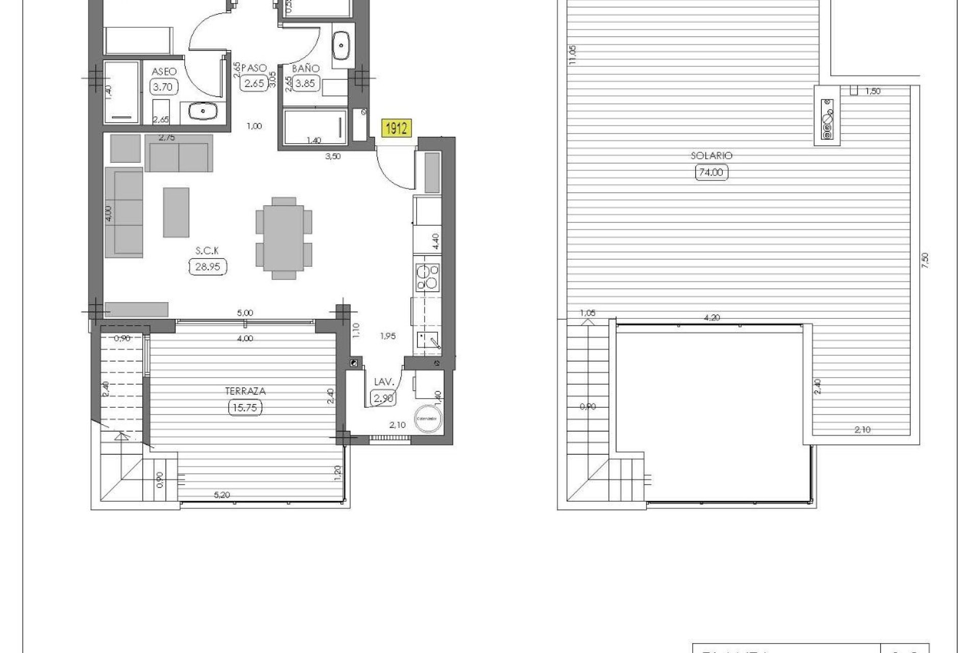 Obra nueva - Bungalow -
