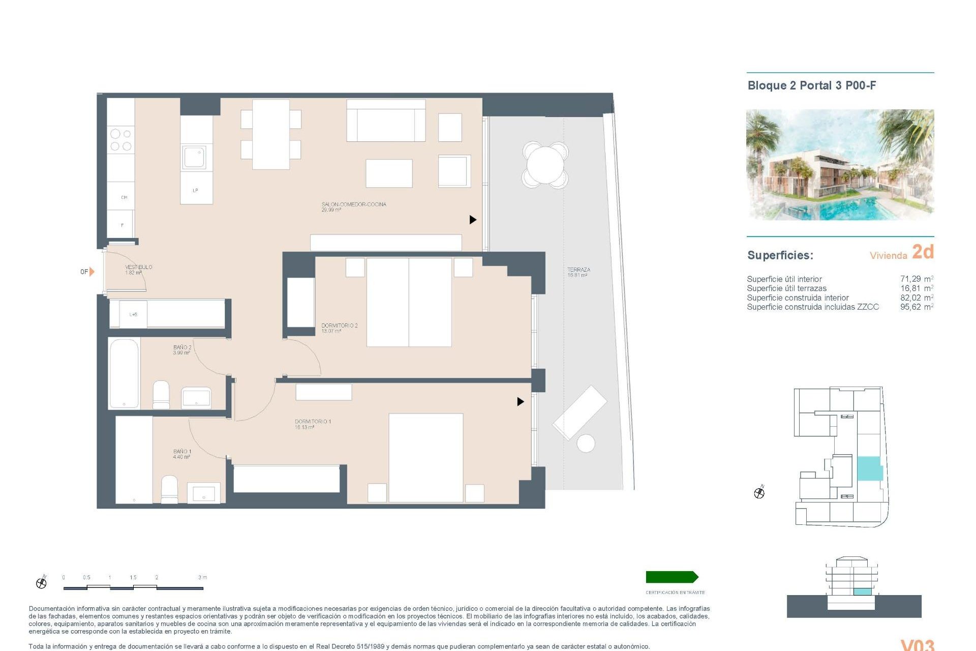 Obra nueva - Ground floor apartment -
