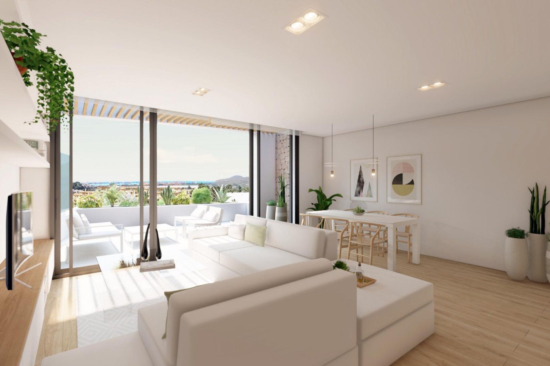 Obra nueva - Ground floor apartment -
