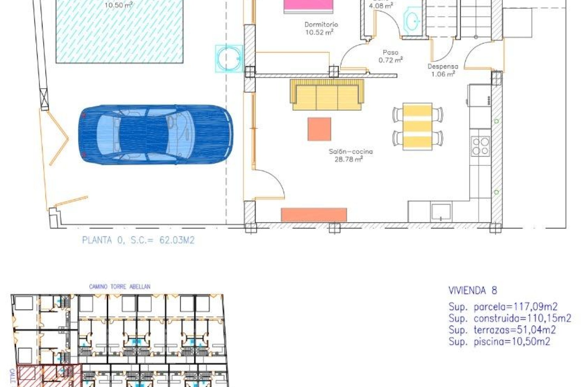 Obra nueva - town house -
Avileses