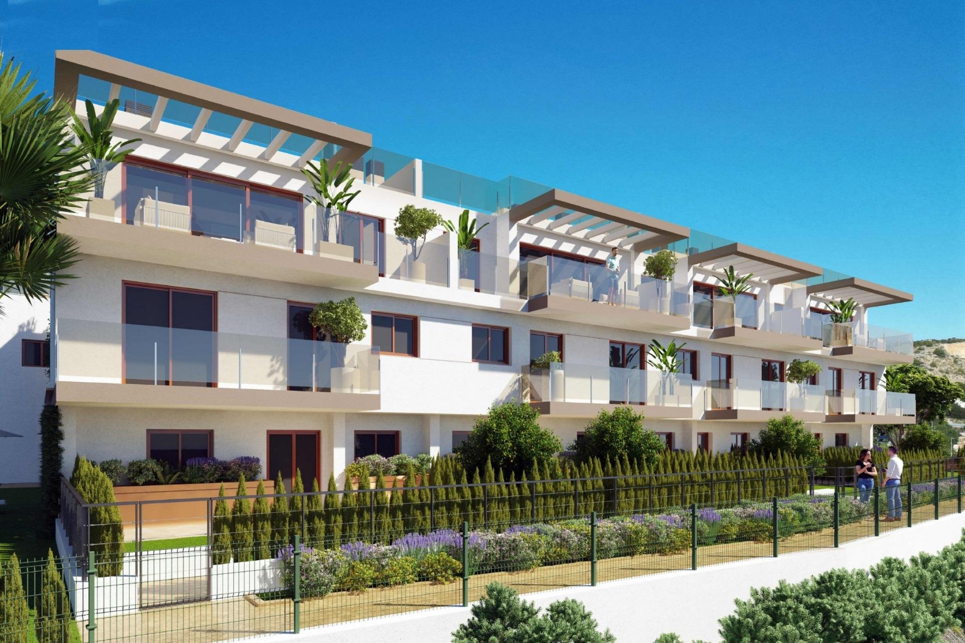 Obra nueva - town house -
La Nucía - Nou Espai